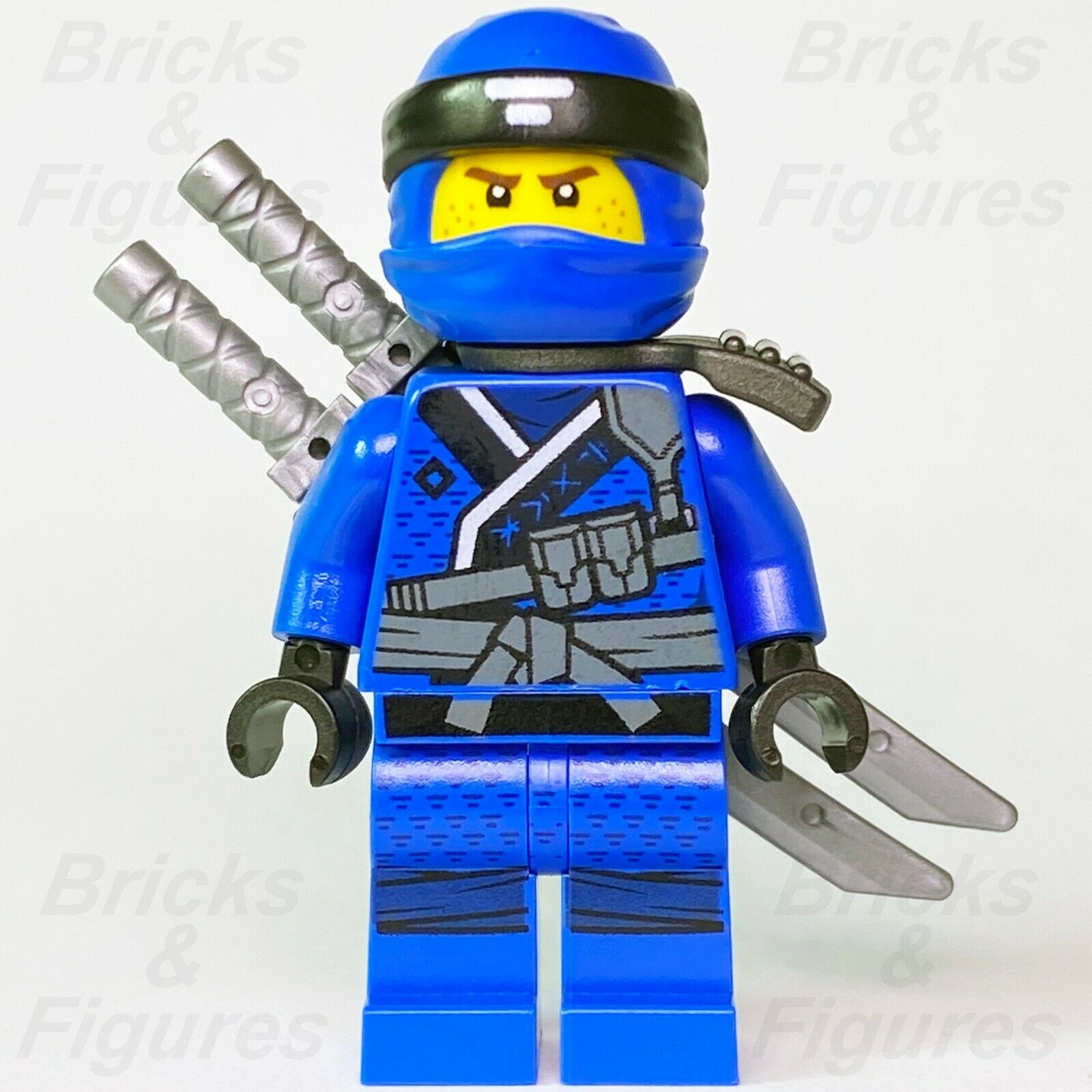 New Ninjago LEGO Jay Sons of Garmadon Blue Lightning Ninja Minifigure 70642 - Bricks & Figures
