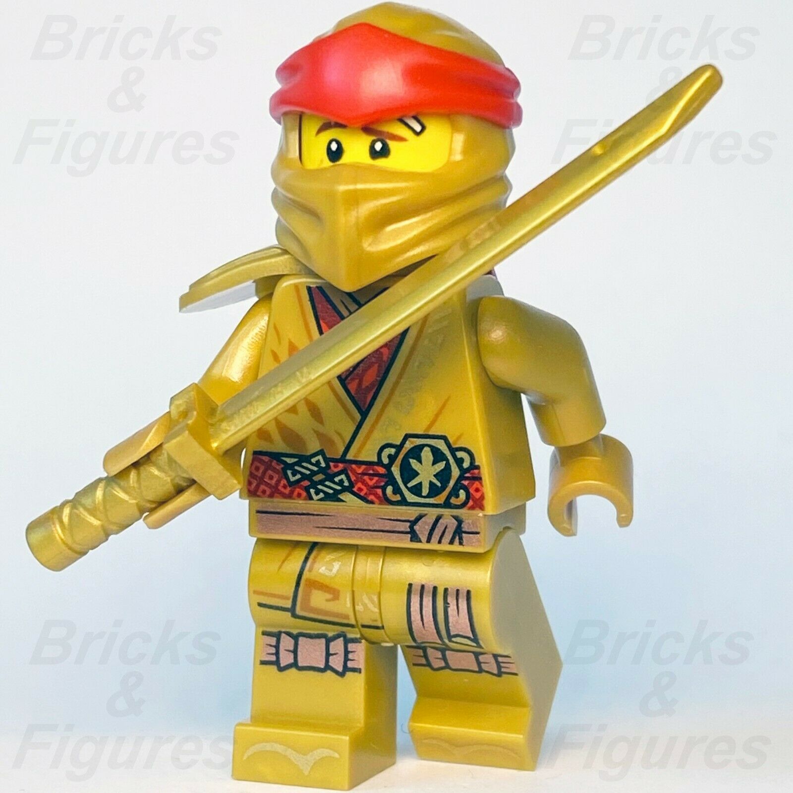 New Ninjago LEGO Kai Gold Robe Ninja Limited Edition Legacy Minifigure 71736 - Bricks & Figures