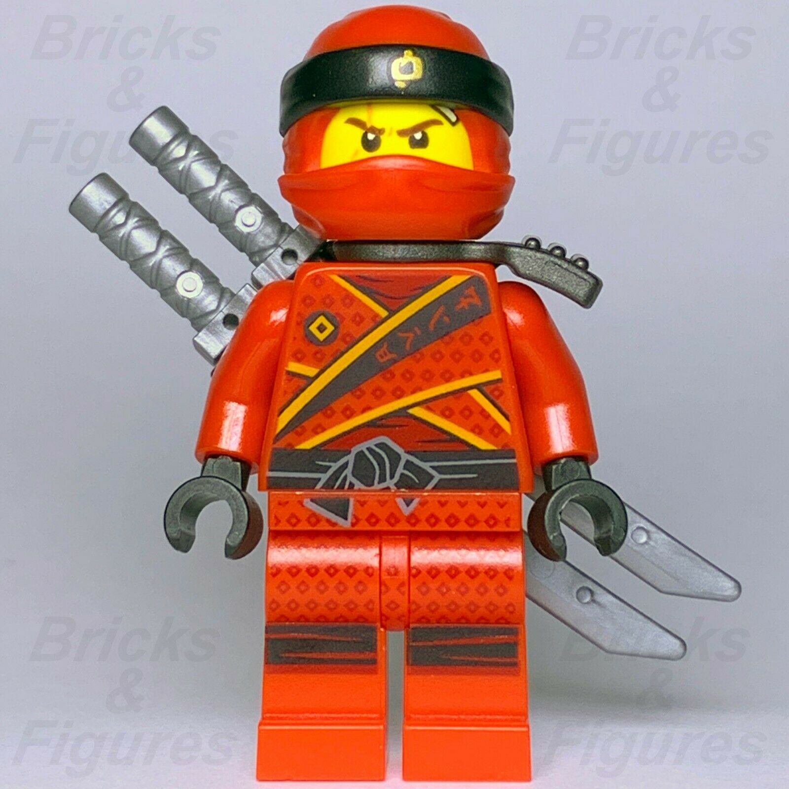 New Ninjago LEGO Kai Sons of Garmadon Red Fire Ninja Minifigure 70638 Genuine - Bricks & Figures