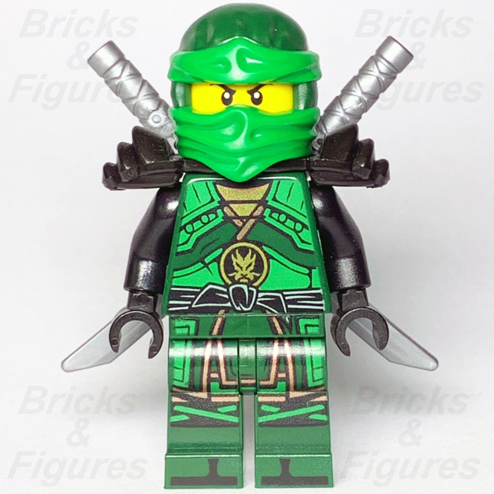 New Ninjago LEGO Lloyd Garmadon Green Ninja Hands of Time Minifigure 70626 - Bricks & Figures