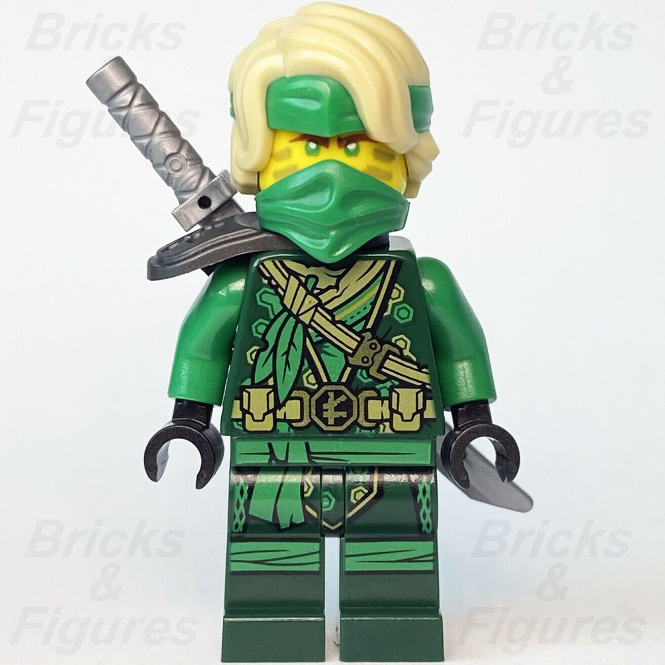 New Ninjago LEGO Lloyd Green Ninja The Island Season 14 Minifigure 71745 71746 - Bricks & Figures
