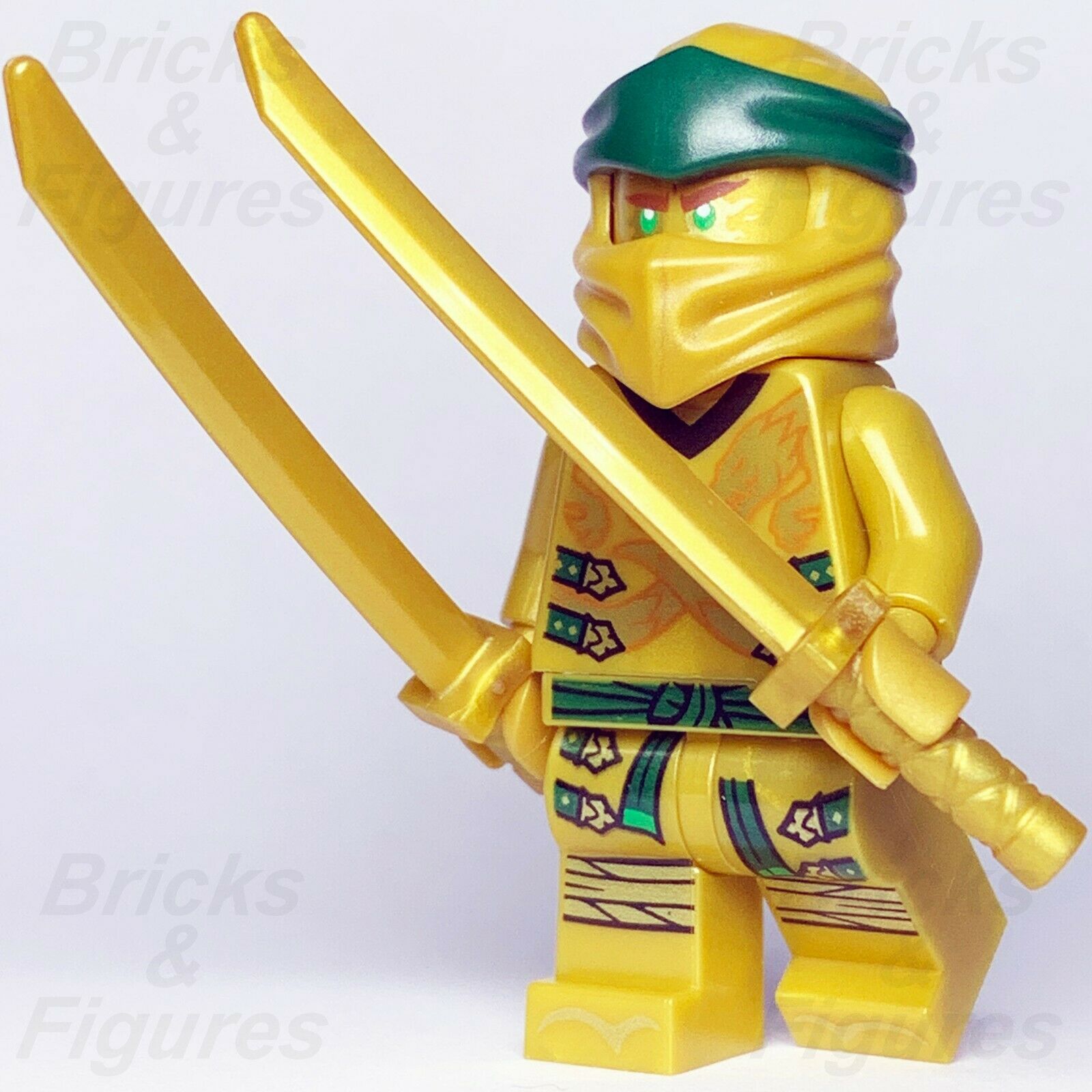 New Ninjago LEGO Lloyd Legacy Golden Ninja Minifigure from set 70666 Genuine - Bricks & Figures