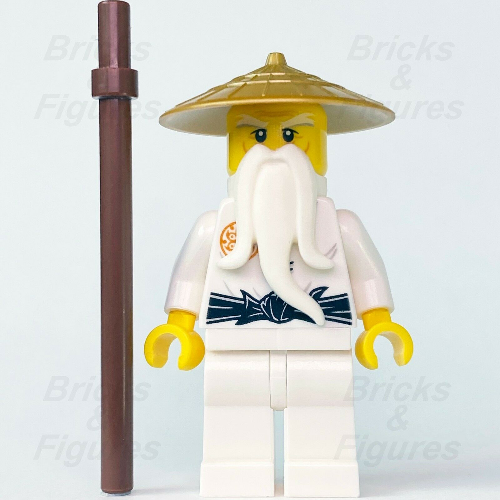 New Ninjago LEGO Master Sensei Wu Day of the Departed Ninja Minifigure 70596 - Bricks & Figures