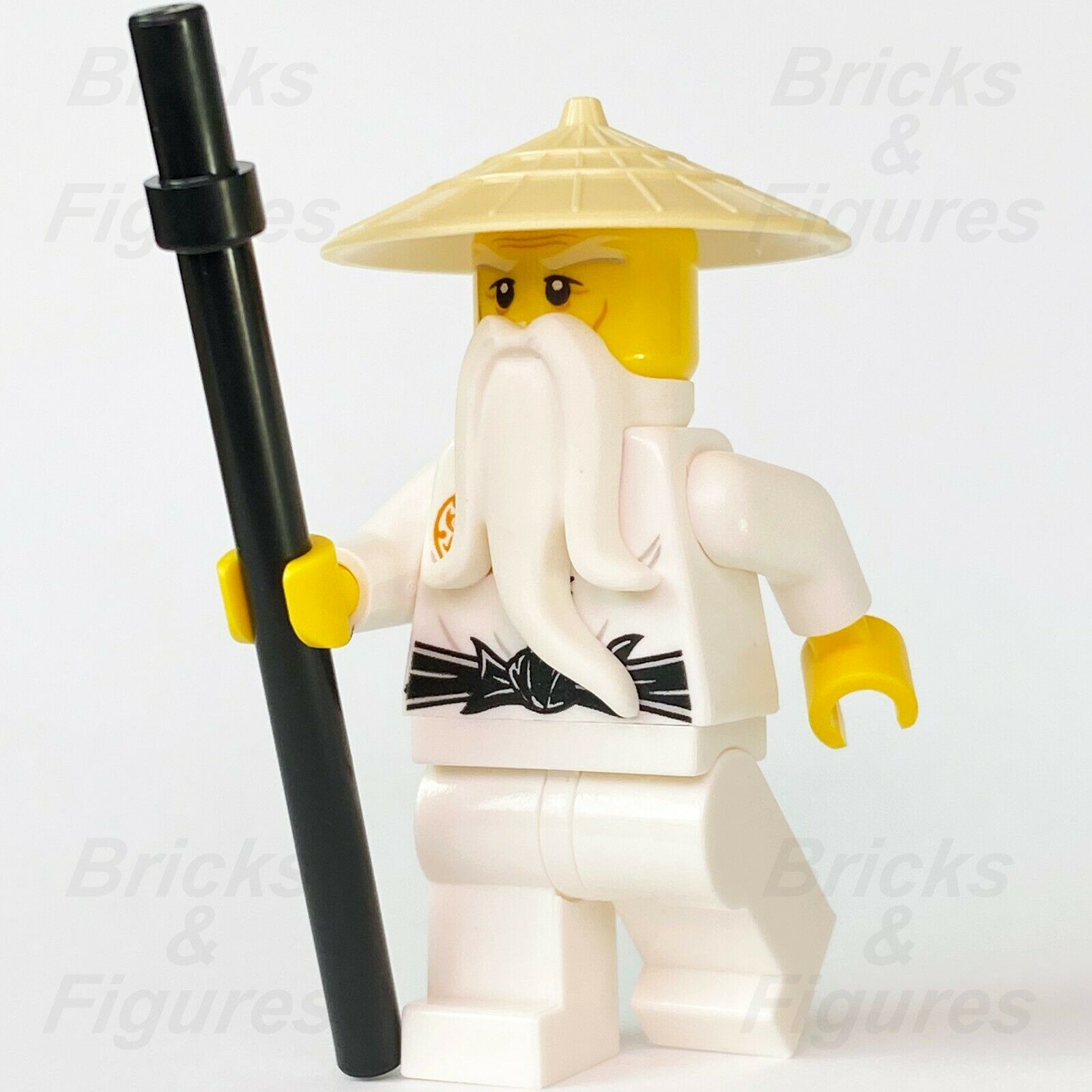 New Ninjago LEGO Master Sensei Wu Hands of Time Ninja Minifigure 70626 - Bricks & Figures