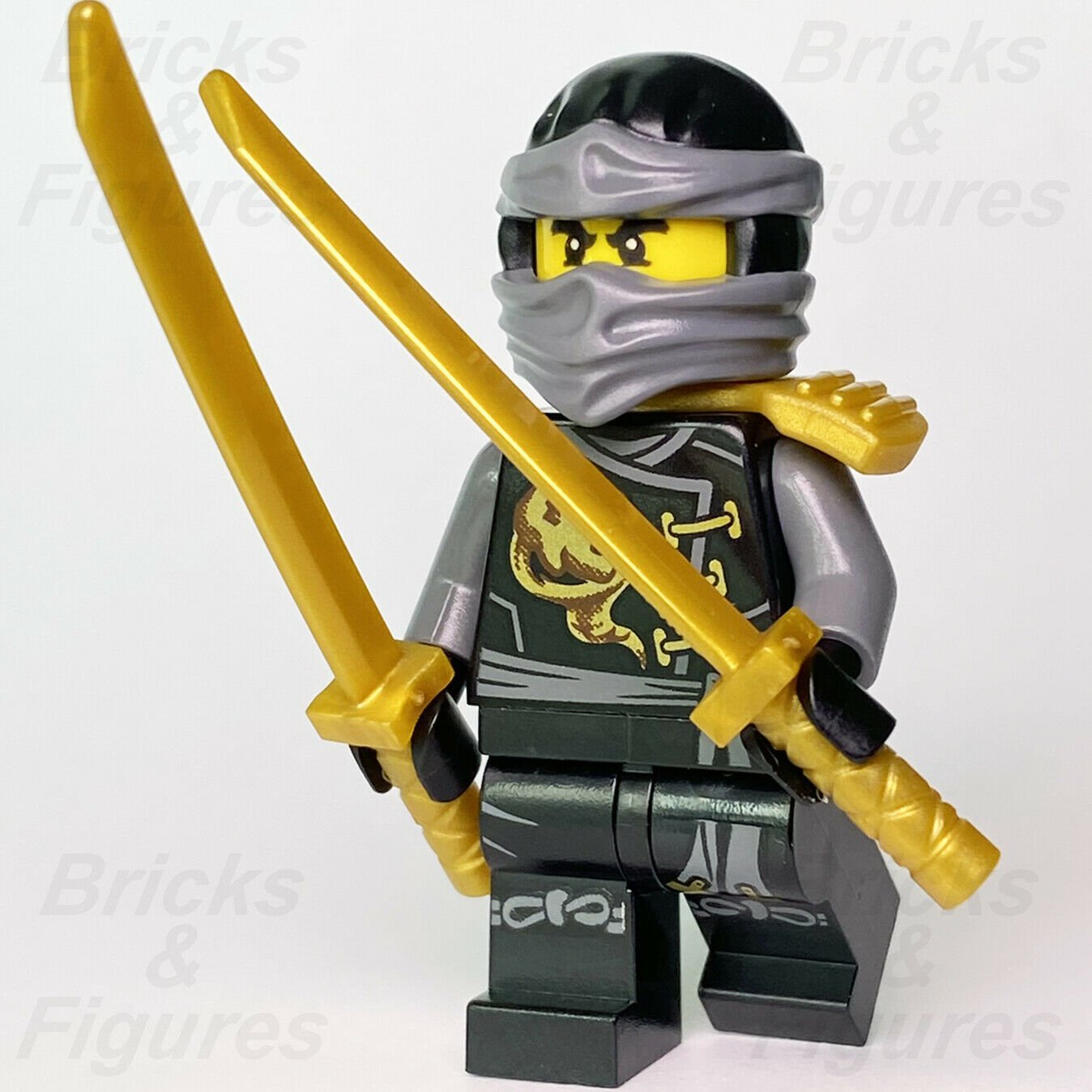 New Ninjago LEGO Ninja Cole with Scabbard Skybound Minifigure 70599 njo199a - Bricks & Figures