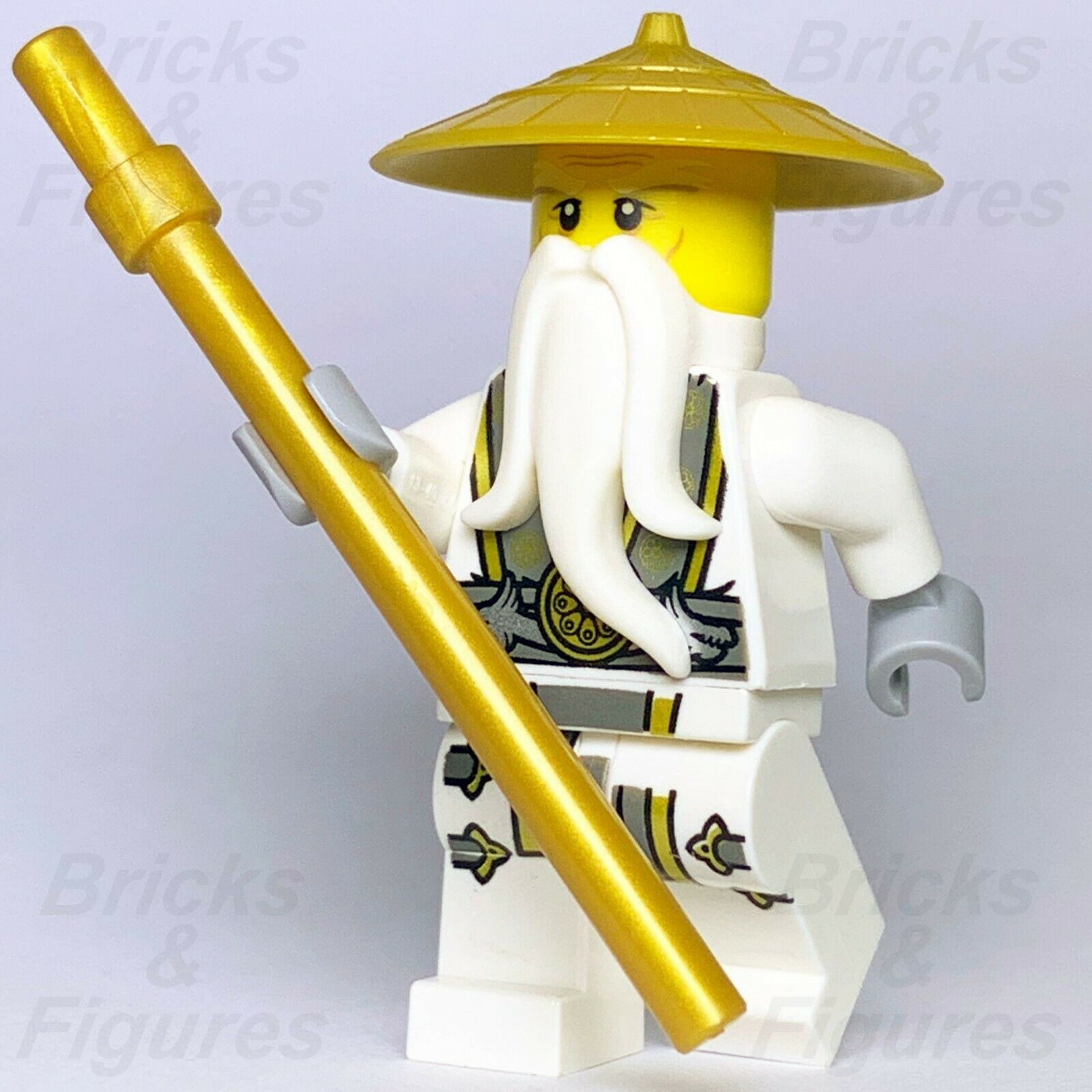 New Ninjago LEGO Ninja Master Sensei Wu Minifigure 30424 70738 71234 70734 - Bricks & Figures
