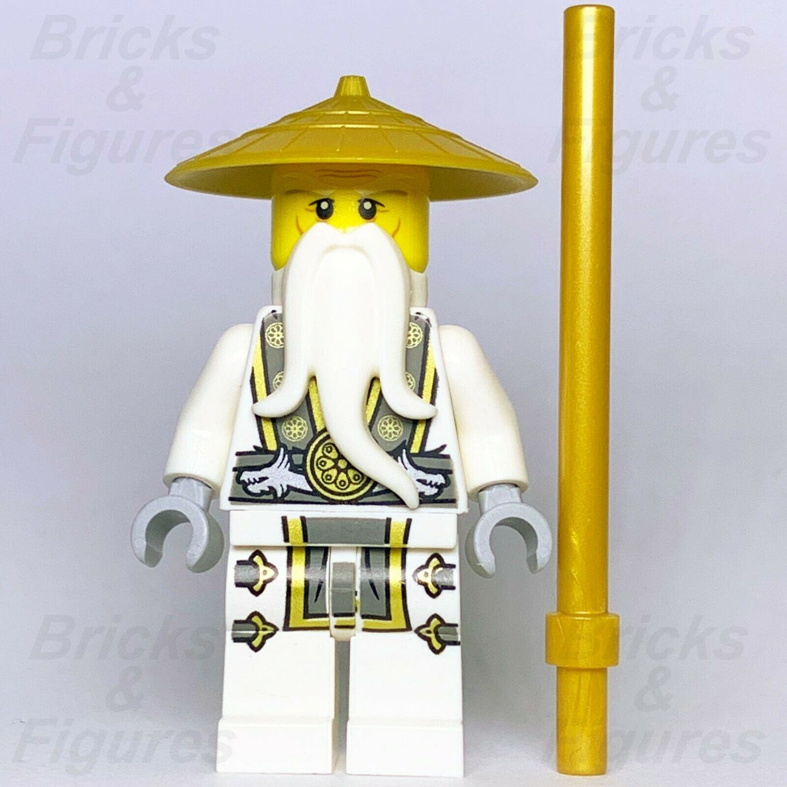 New Ninjago LEGO Ninja Master Sensei Wu Minifigure 30424 70738 71234 70734 - Bricks & Figures