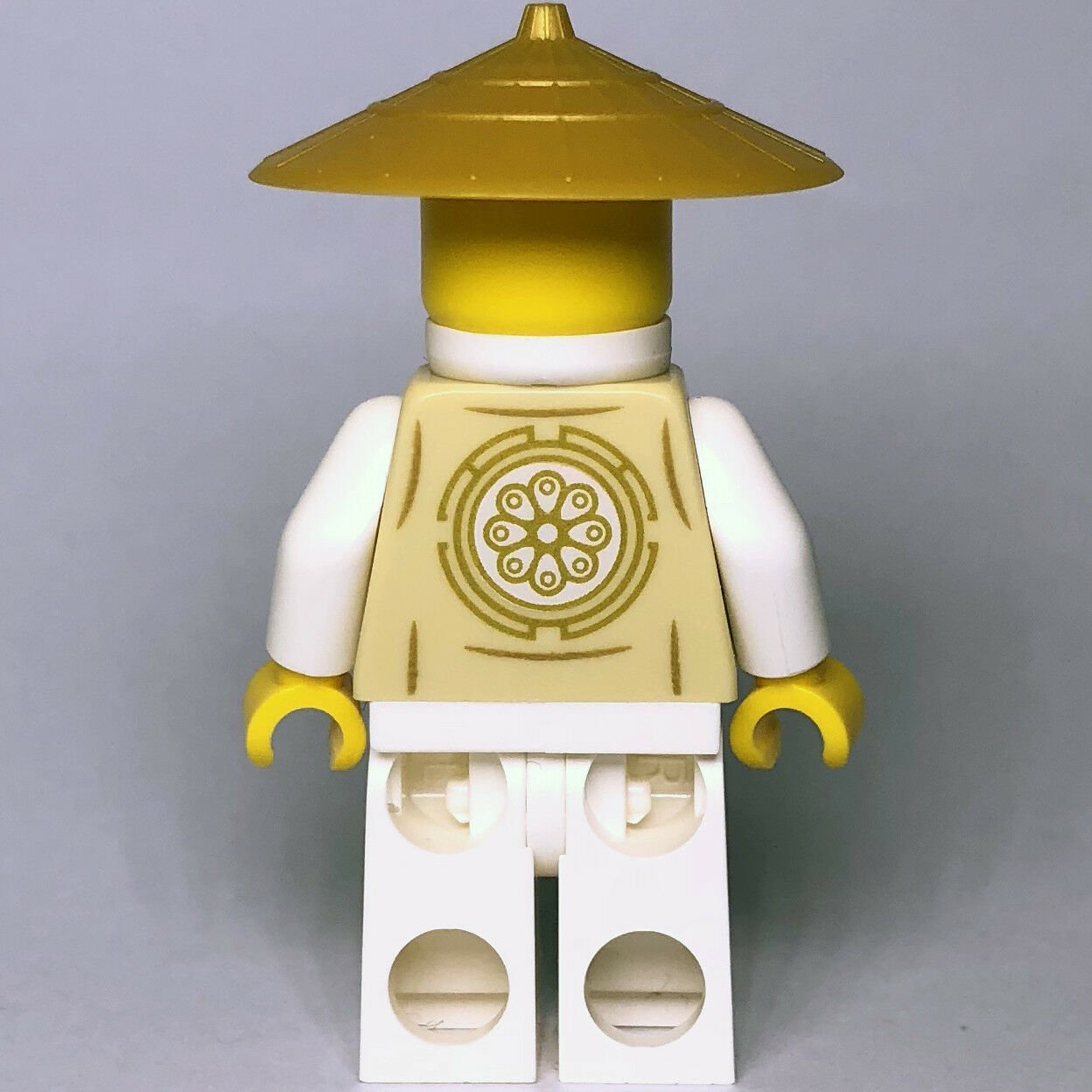 New Ninjago LEGO Ninja Master Sensei Wu with Gold & Tan Robe Minifigure 70751 - Bricks & Figures