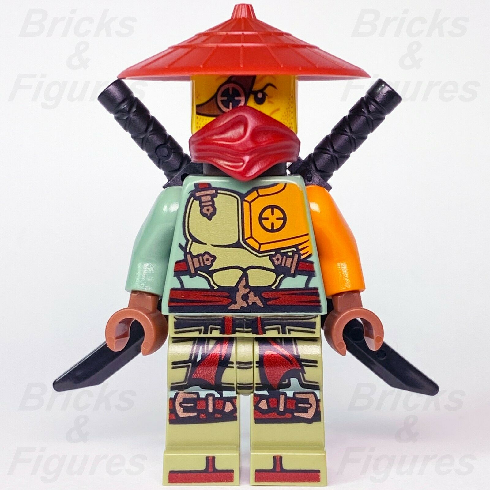 New Ninjago LEGO® Ninja Ronin R.E.X. Bounty Hunter Possession Minifigure 70735 - Bricks & Figures