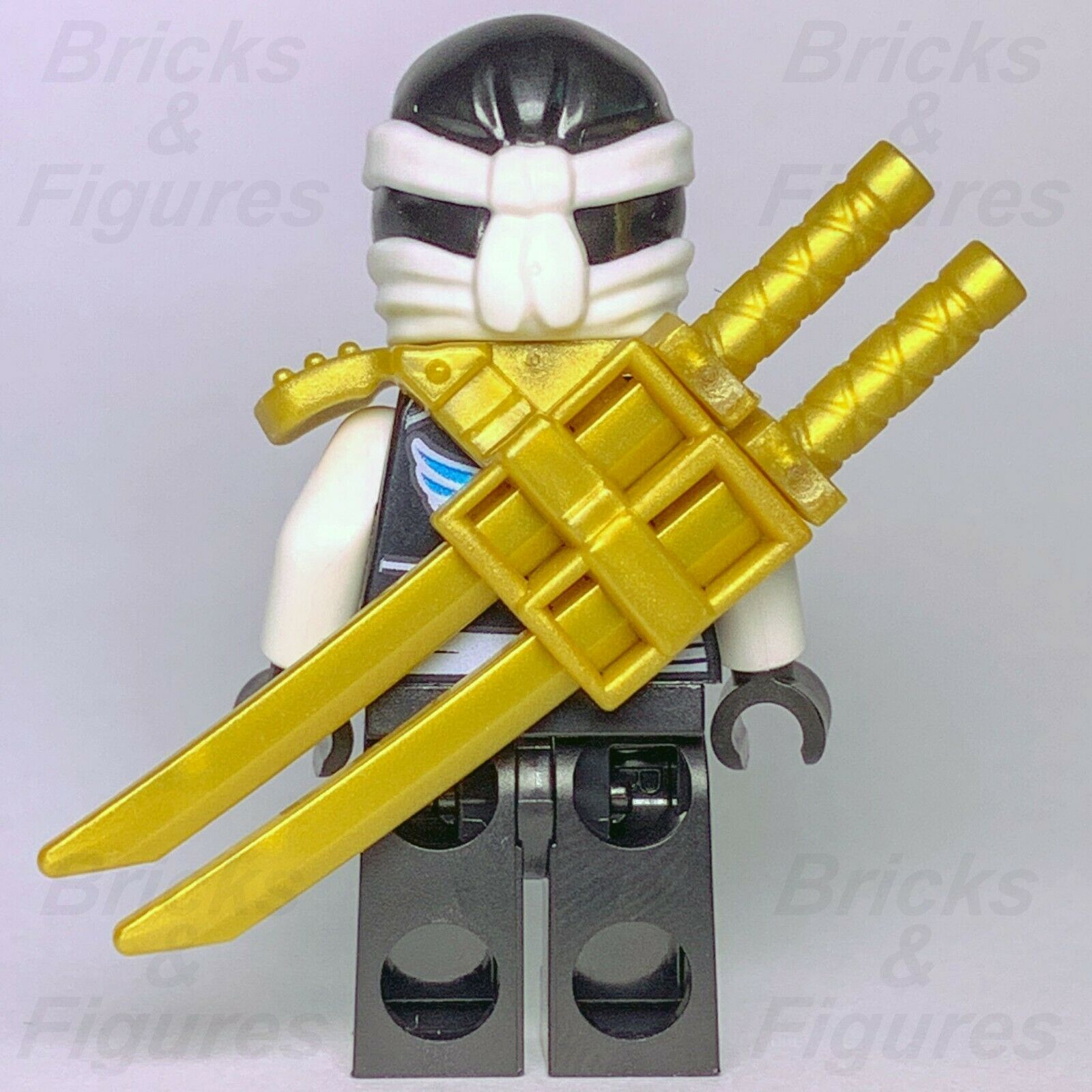 New Ninjago LEGO Ninja Zane Skybound Master of Ice Minifigure 70603 Genuine - Bricks & Figures