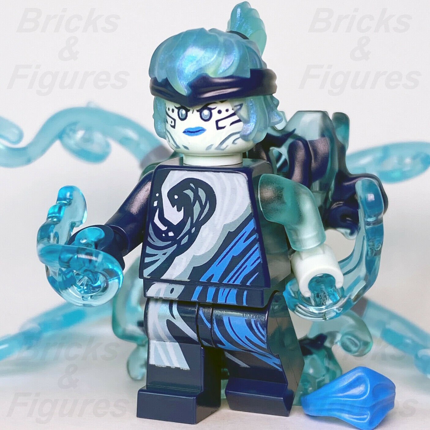 New Ninjago LEGO Nya NRG Seabound Water Ninja Minifigure 71755 71754 njo705 - Bricks & Figures