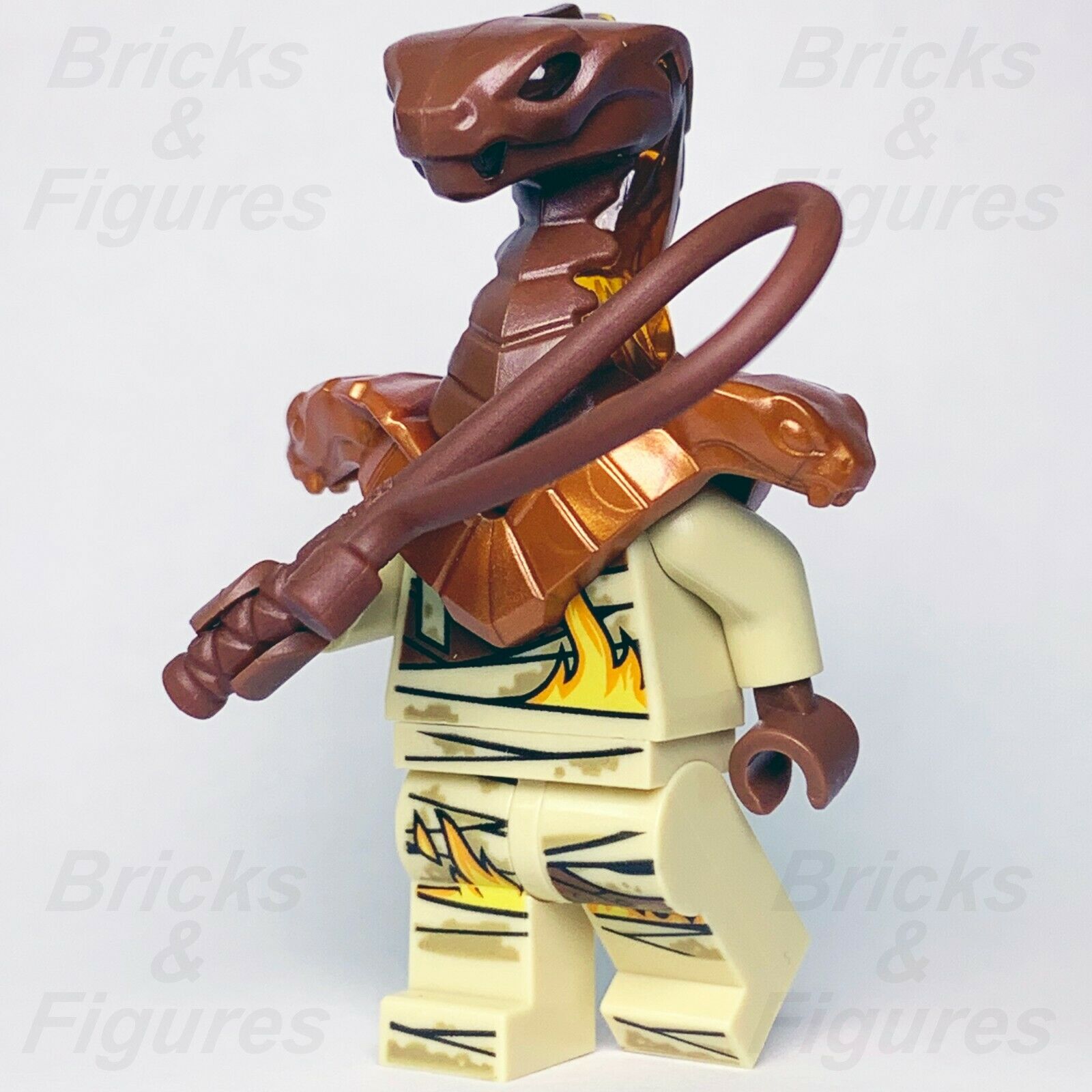 New Ninjago LEGO Pyro Whipper Snake Forbidden Spinjitsu Minifig 70675 Genuine - Bricks & Figures