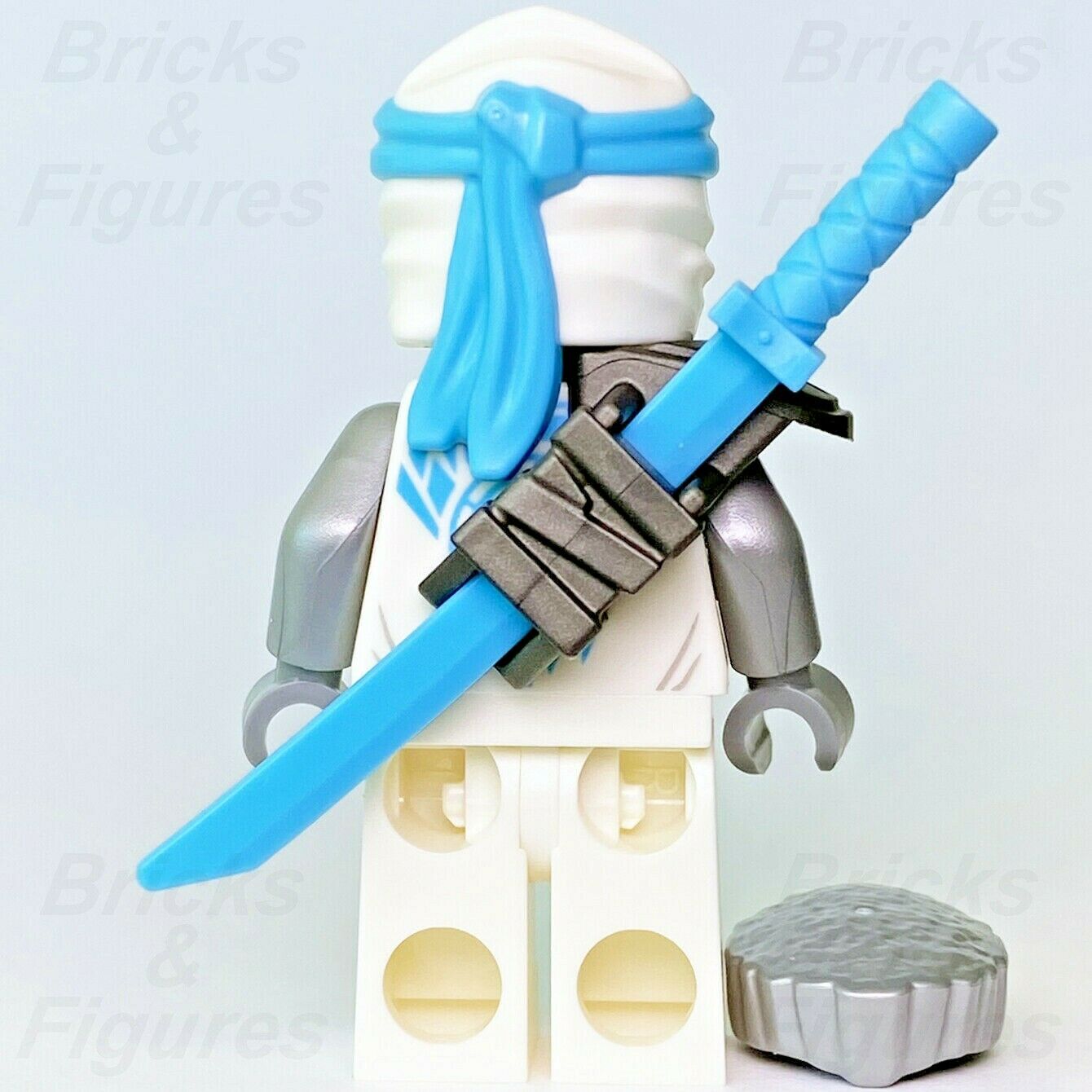 New Ninjago LEGO Zane with Scabbard Ice Ninja Core Minifigure 71765 njo719 - Bricks & Figures