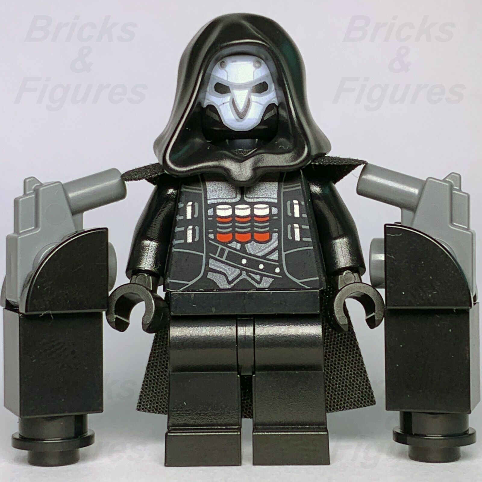 New Overwatch LEGO Reaper Wraith Mercenary Minifigure 75972 75975 Genuine - Bricks & Figures