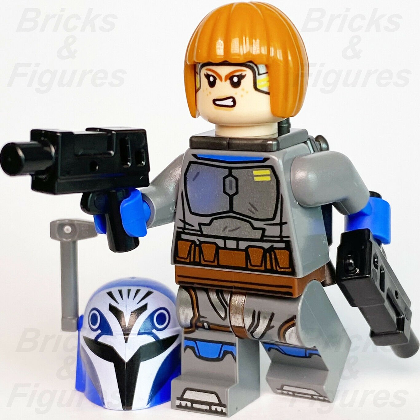 New Star Wars LEGO Bo-Katan Kryze Mandalorian The Clone Wars Minifigure 75316 - Bricks & Figures