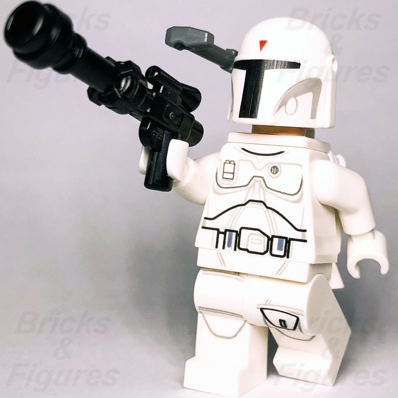 New Star Wars LEGO Boba Fett Mandalorian Bounty Hunter Prototype Minifigure - Bricks & Figures