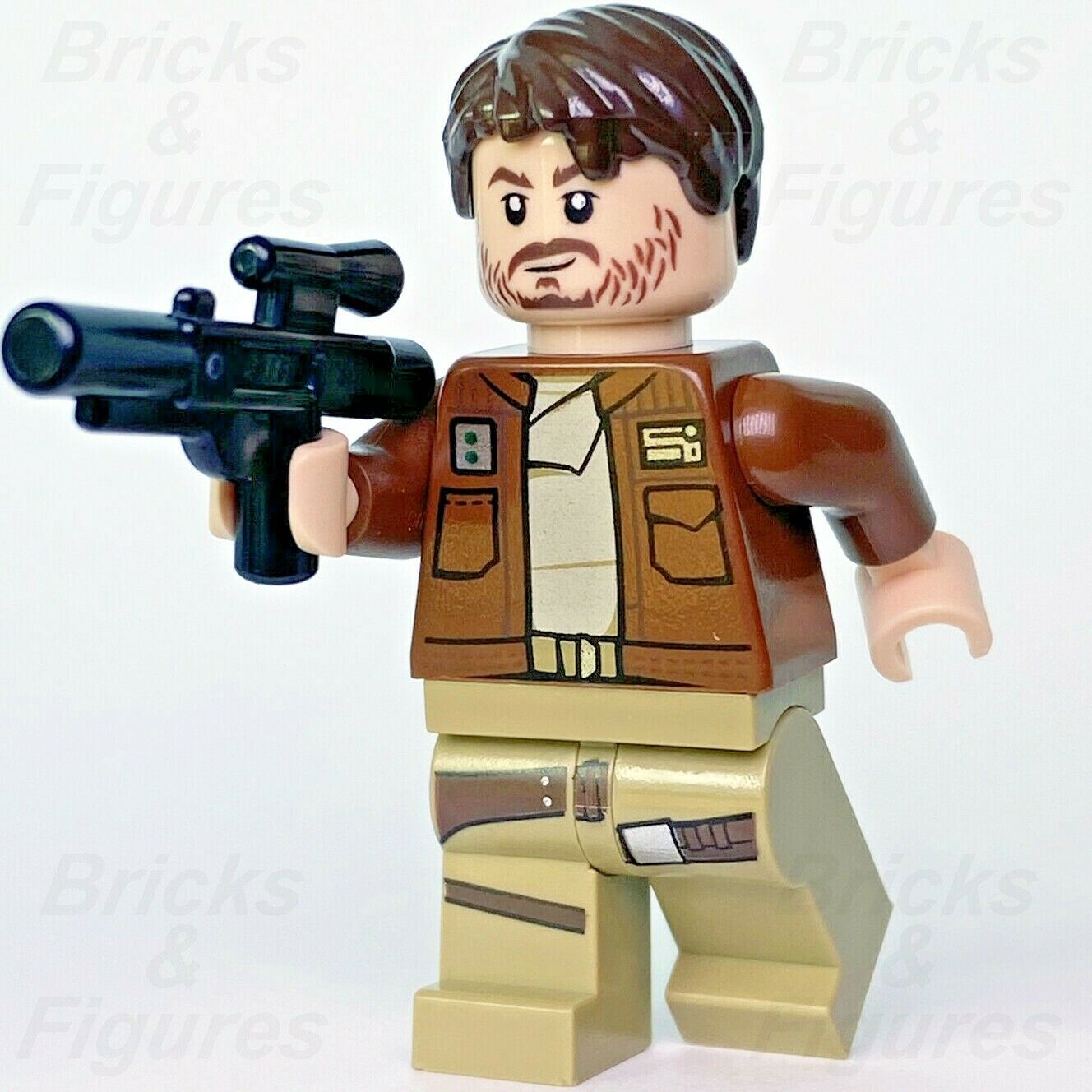 New Star Wars LEGO Cassian Andor Resistance Rogue One Minifigure 75171 sw0813 - Bricks & Figures