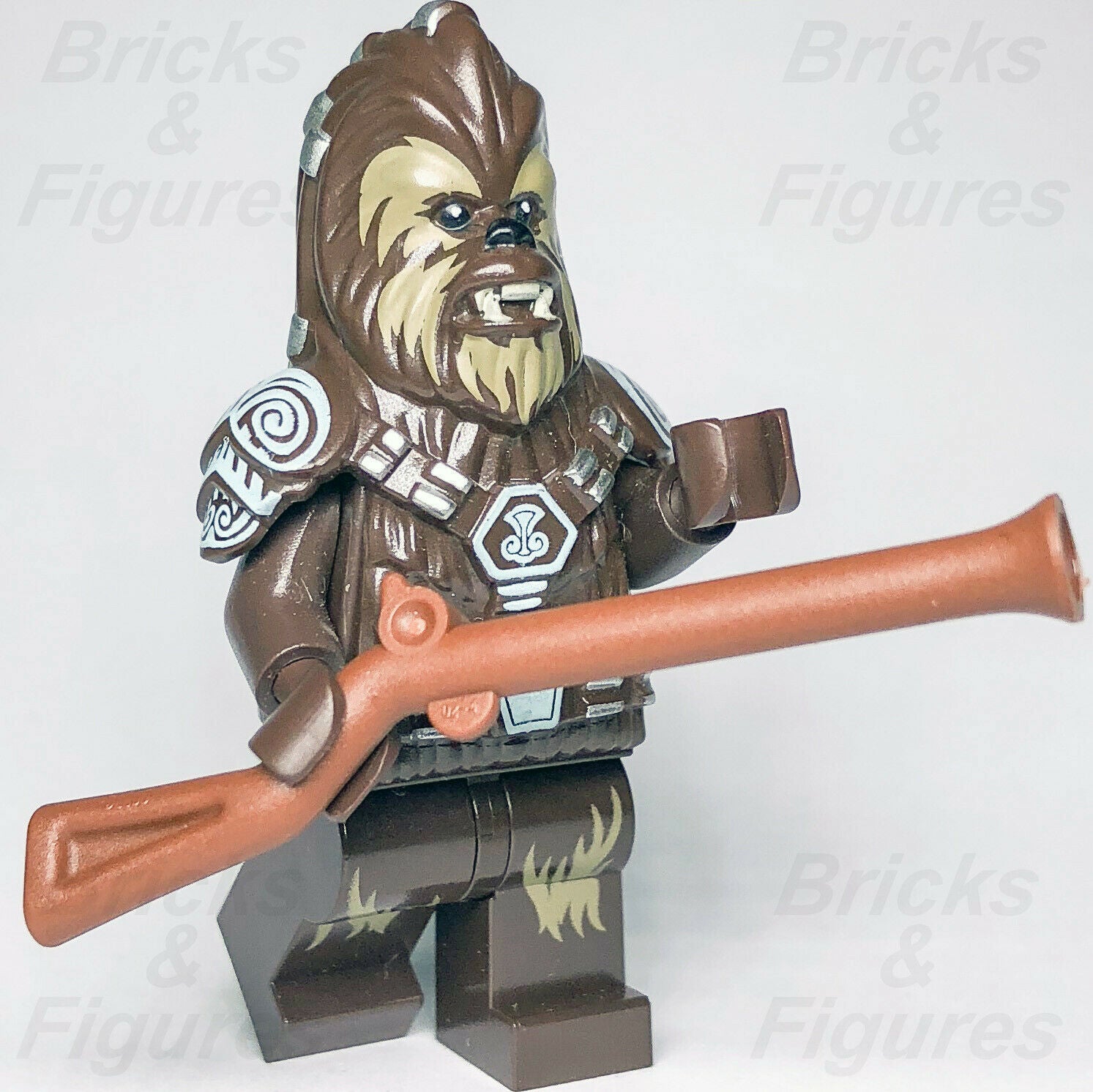 New Star Wars LEGO Chief Tarfful Wookiee ROTS Minifigure 75043 75233 sw0530 - Bricks & Figures