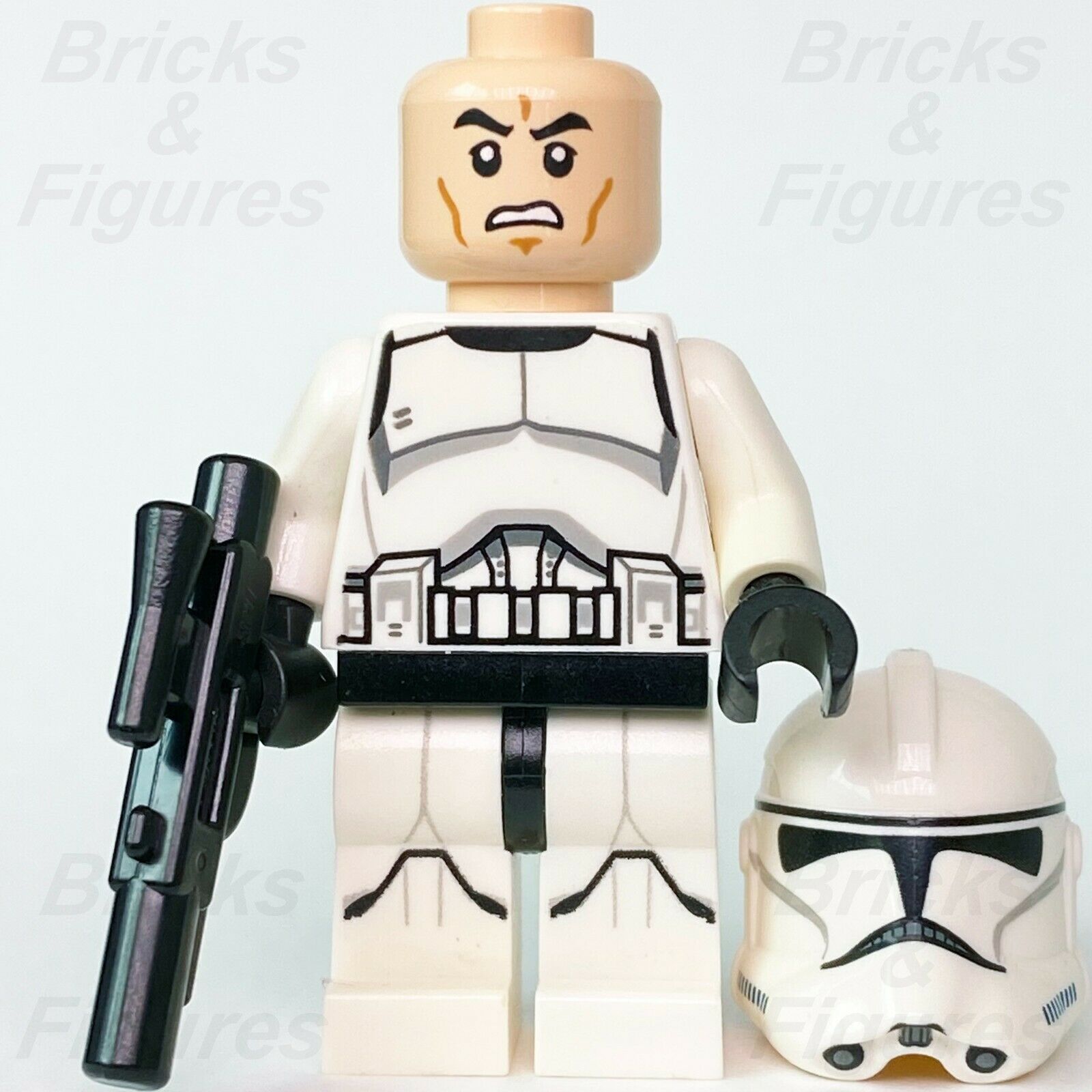 New Star Wars LEGO Clone Trooper Phase 2 Revenge of the Sith Minifigure 75028 - Bricks & Figures