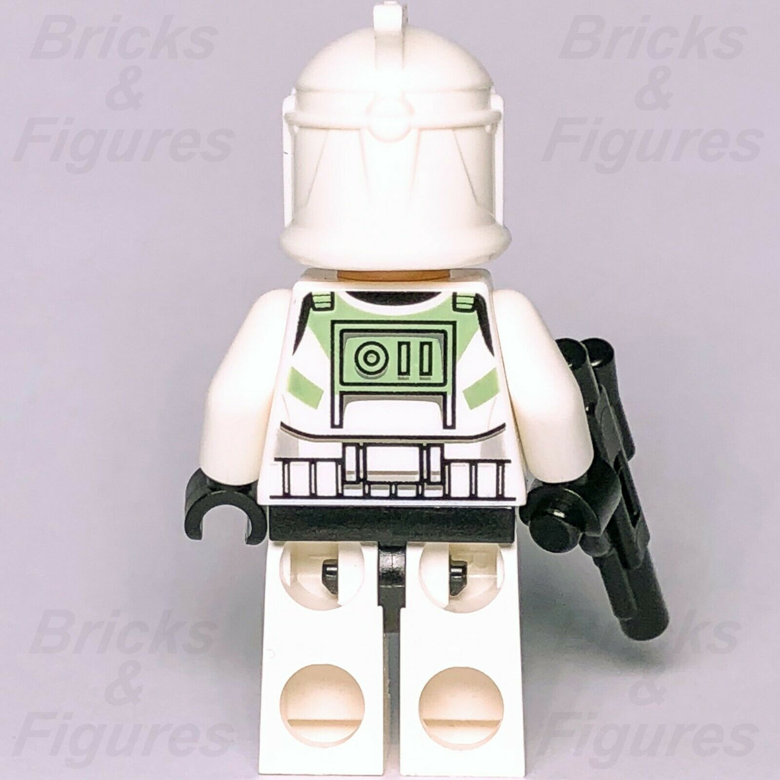 New Star Wars LEGO Clone Trooper with Sand Green Markings Minifigure 7913 - Bricks & Figures
