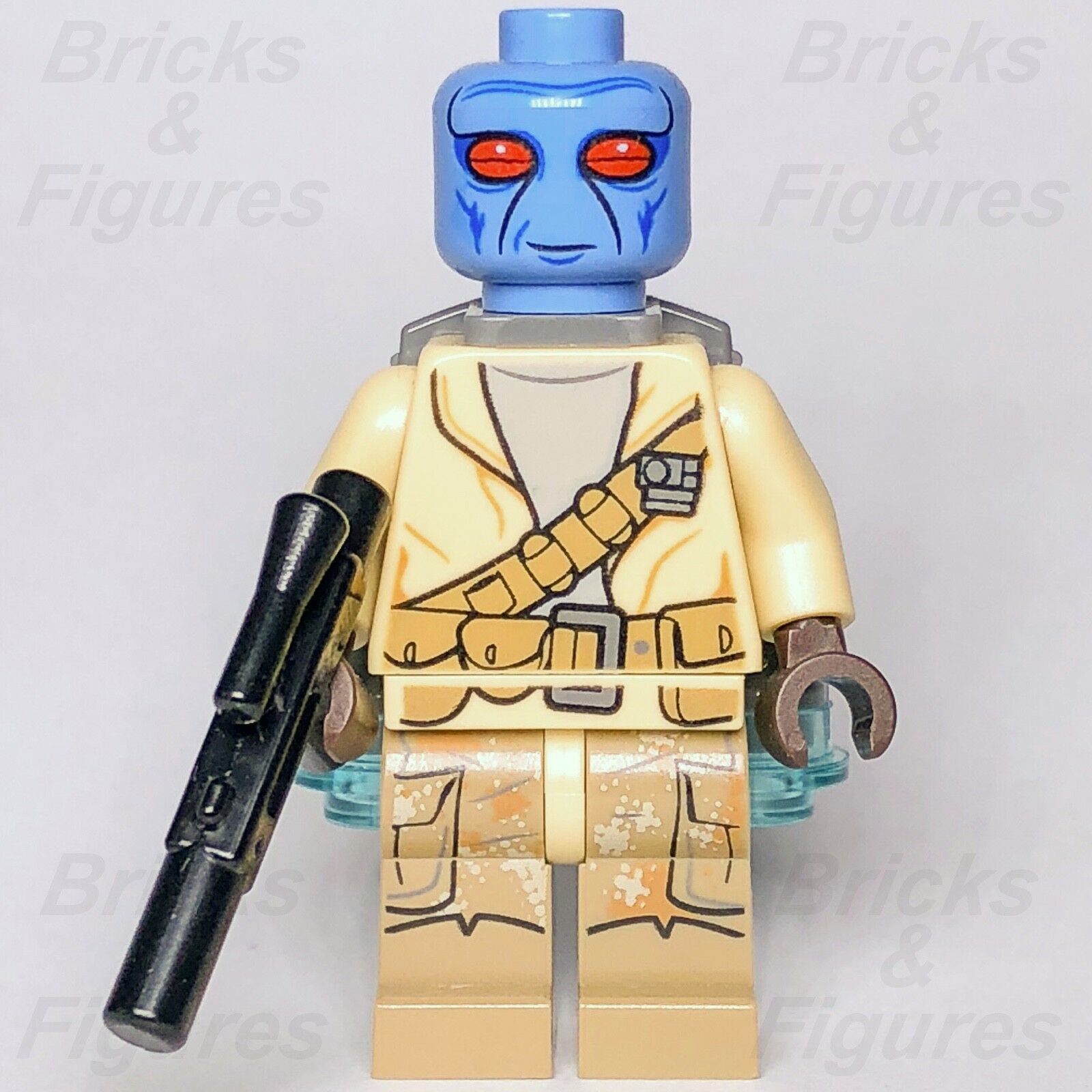 New Star Wars LEGO Duros Rebel Jetpack Trooper Battlefront Minifigure 75133 - Bricks & Figures