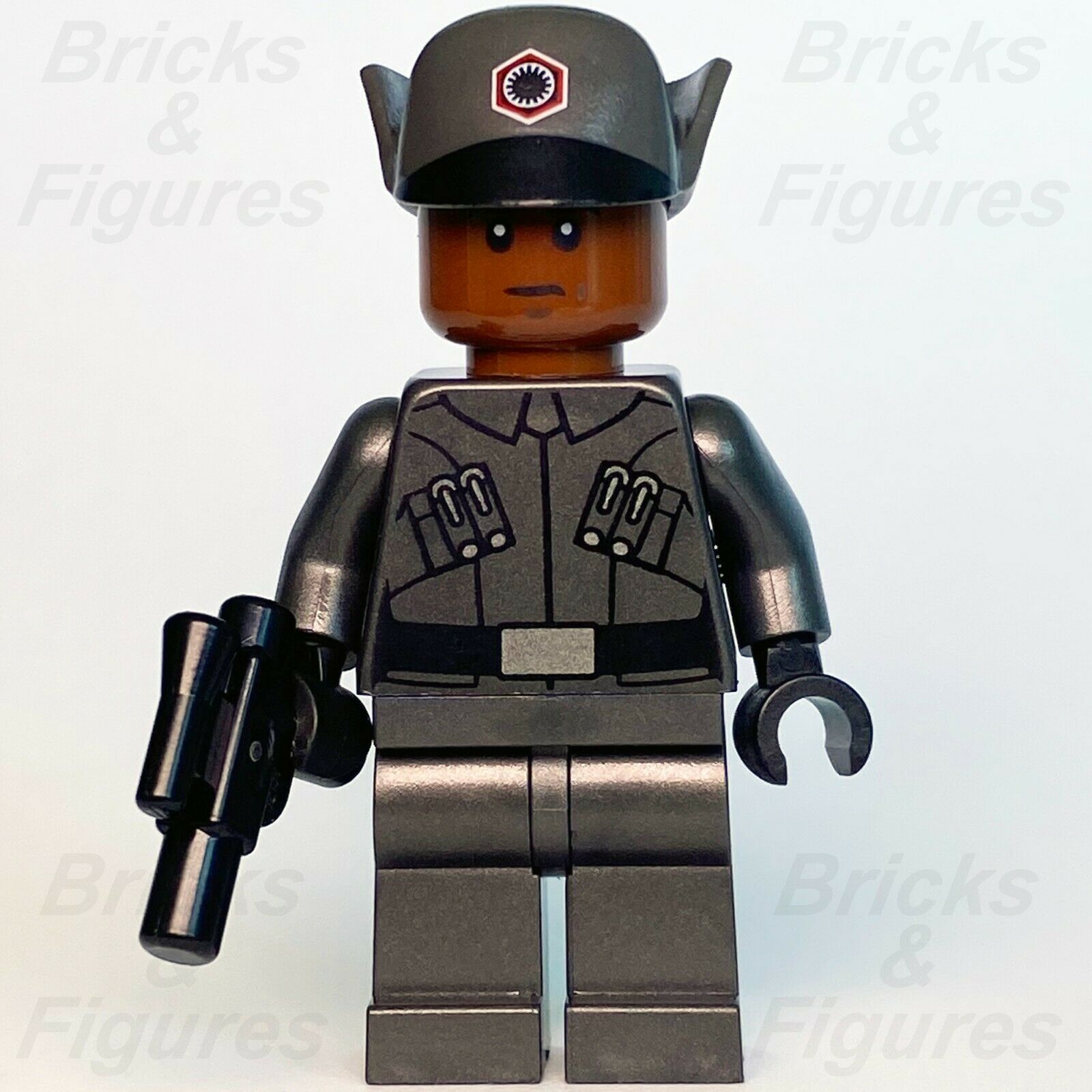 New Star Wars LEGO Finn FN-2187 First Order officer Disguise Minifigure 75201 - Bricks & Figures