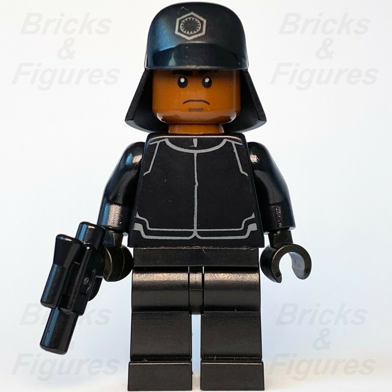 New Star Wars LEGO First Order Crew Member with Cap Insignia Minifigure 75132 - Bricks & Figures