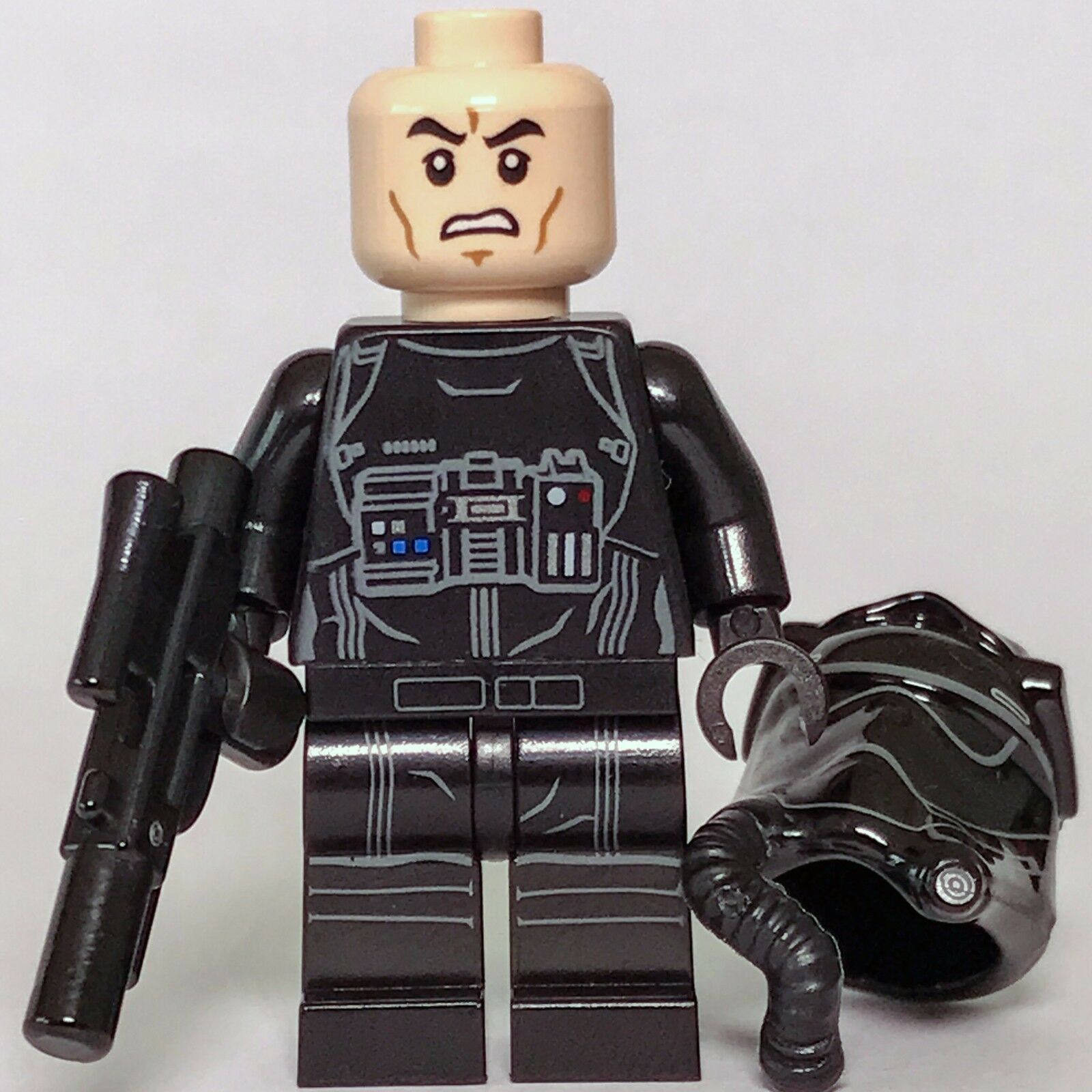 New Star Wars LEGO First Order TIE Fighter Pilot Force Awakens Minifigure 75101 - Bricks & Figures