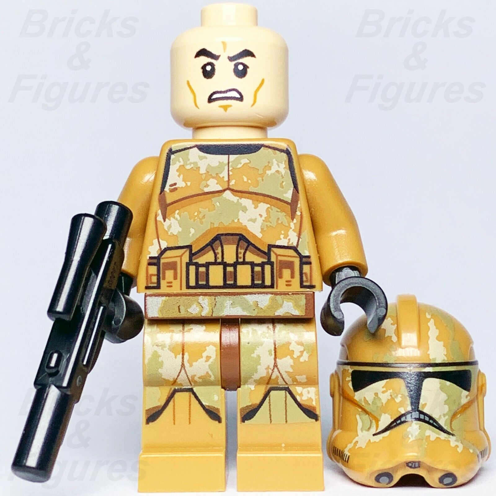 New Star Wars LEGO Geonosis Phase 2 Clone Trooper Minifigure 75089 - Bricks & Figures