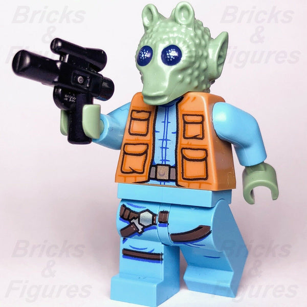 New Star Wars LEGO Greedo Rodian Bounty Hunter Tatooine Minifigure
