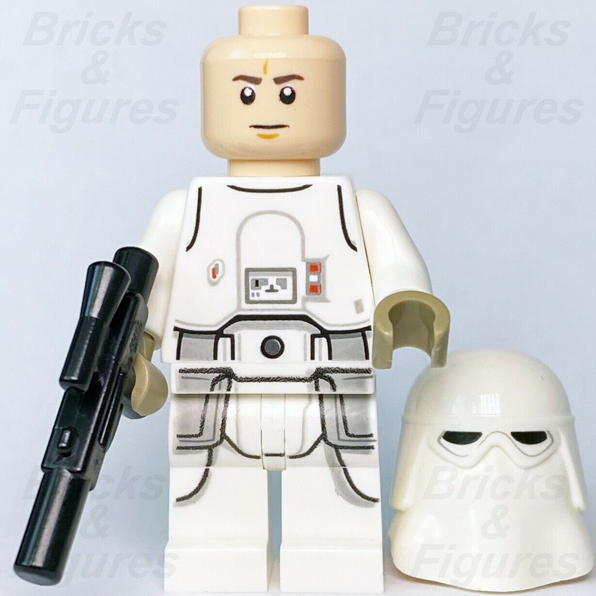 New Star Wars LEGO Hoth Snowtrooper with Frown Imperial Minifigure 75288 sw1102 - Bricks & Figures