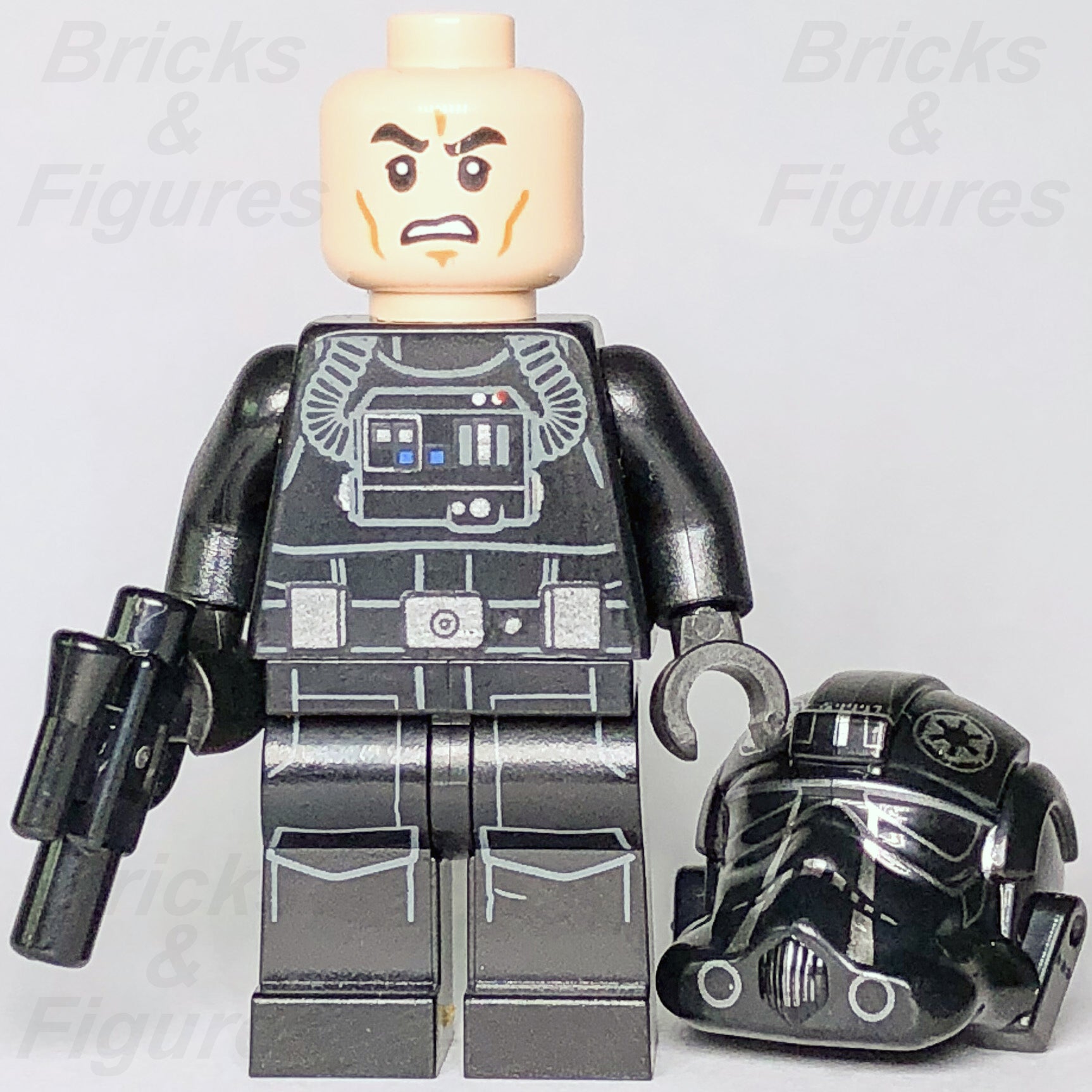 New Star Wars LEGO Imperial TIE Striker Fighter Pilot Minifigure 75154 75161 - Bricks & Figures