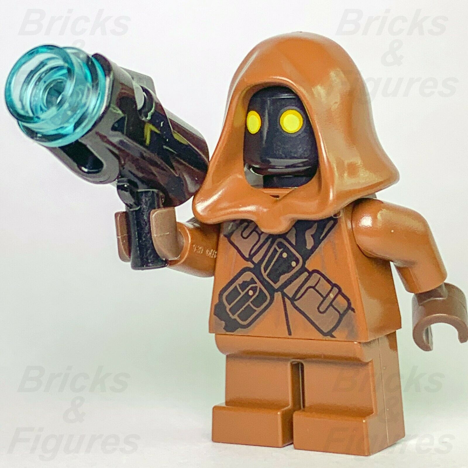 New Star Wars LEGO Jawa Straps with Black Stains Minifigure 75220 75198 sw0896 - Bricks & Figures