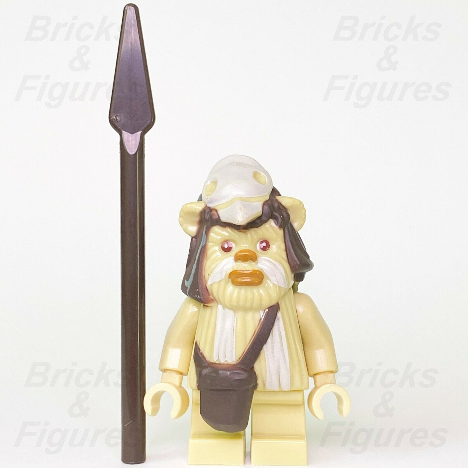 New Star Wars LEGO Logray Ewok Return of the Jedi Minifig 7956 10236 Genuine - Bricks & Figures