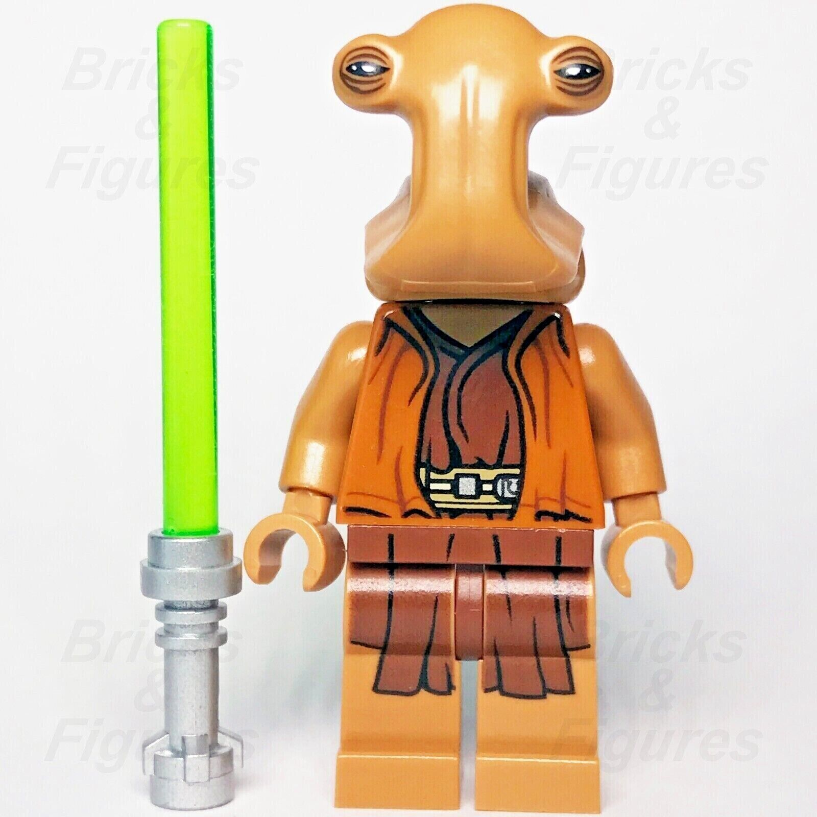 New Star Wars LEGO Noga-ta (Rusty) Ithorian Jedi Master Minifigure 75051 sw0570 - Bricks & Figures