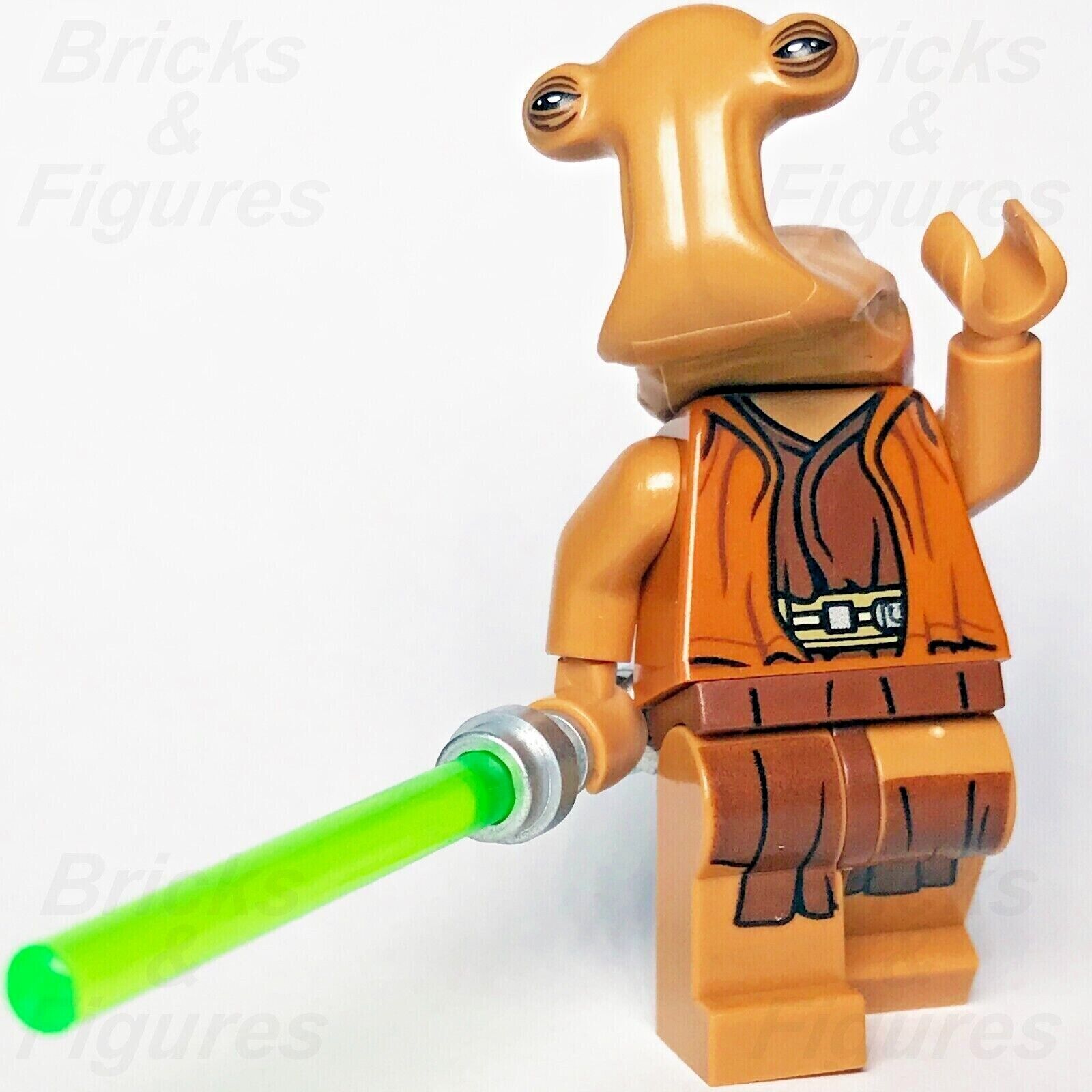 New Star Wars LEGO Noga-ta (Rusty) Ithorian Jedi Master Minifigure 75051 sw0570 - Bricks & Figures