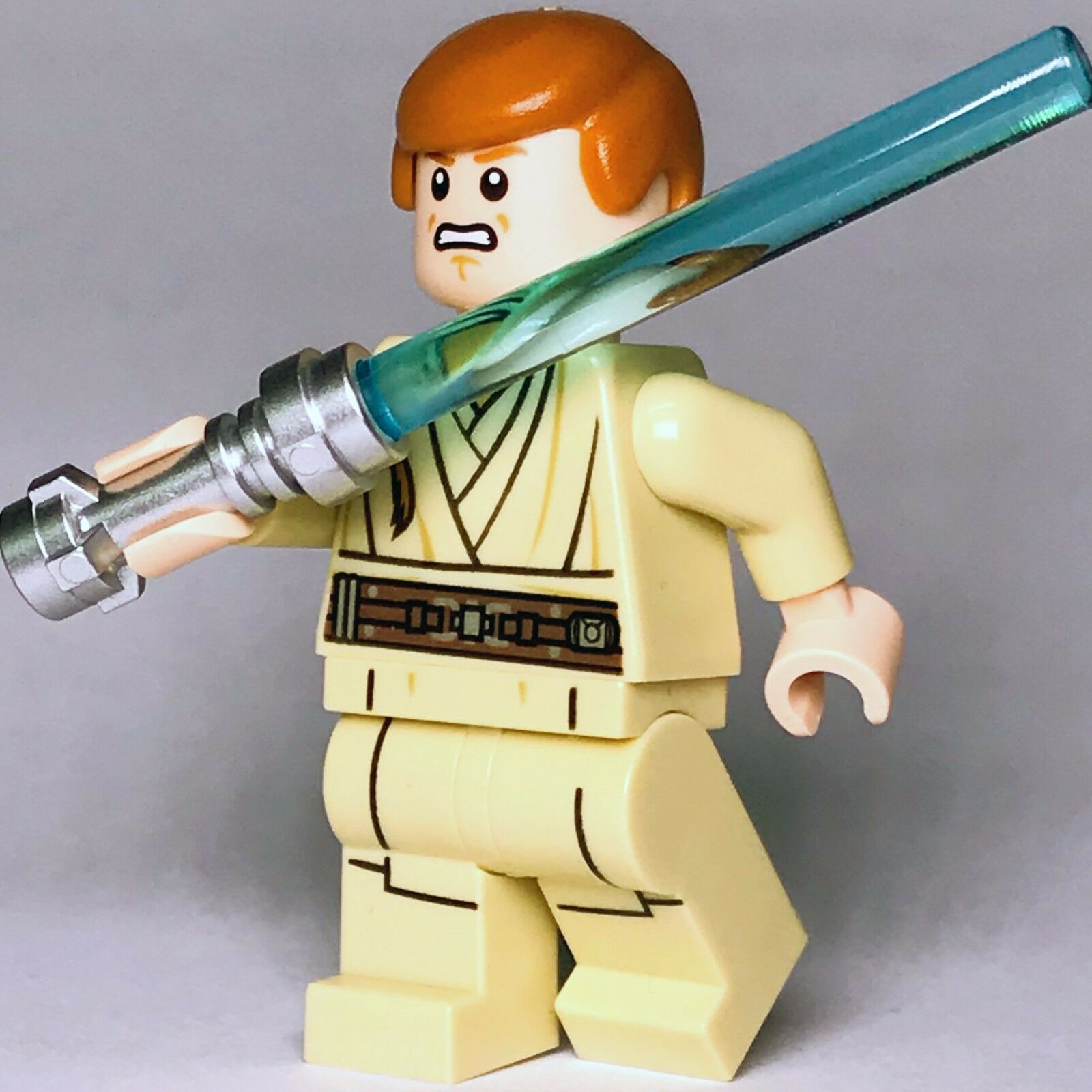 New Star Wars LEGO Obi-wan Kenobi Jedi Padawan Phantom Menace Minifigure 75169 - Bricks & Figures