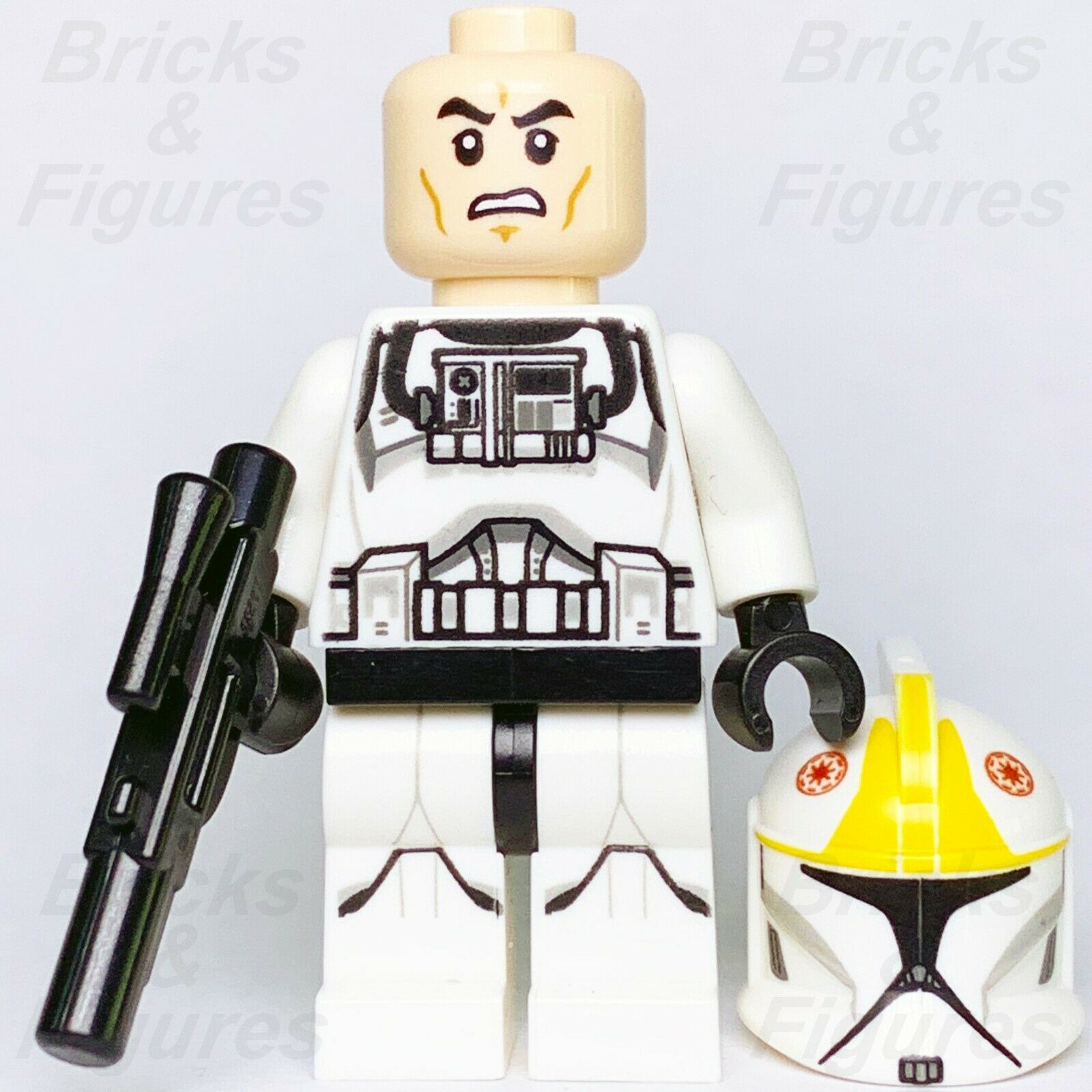 New Star Wars LEGO Phase 1 Clone Republic Gunship Pilot Trooper Minifig 75076 - Bricks & Figures