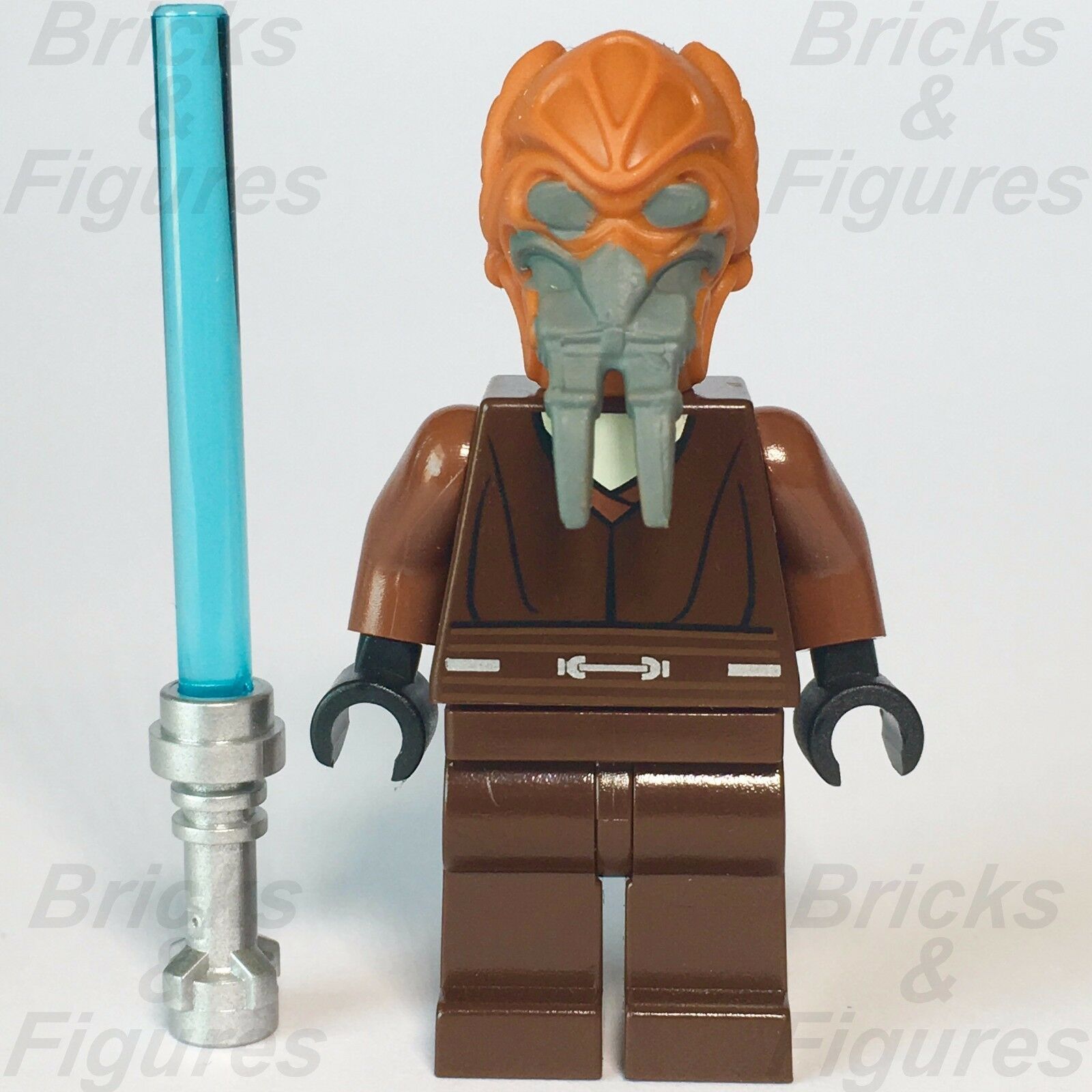 New Star Wars LEGO Plo Koon Jedi Master Clone War General Minifigure 8093 7676 - Bricks & Figures