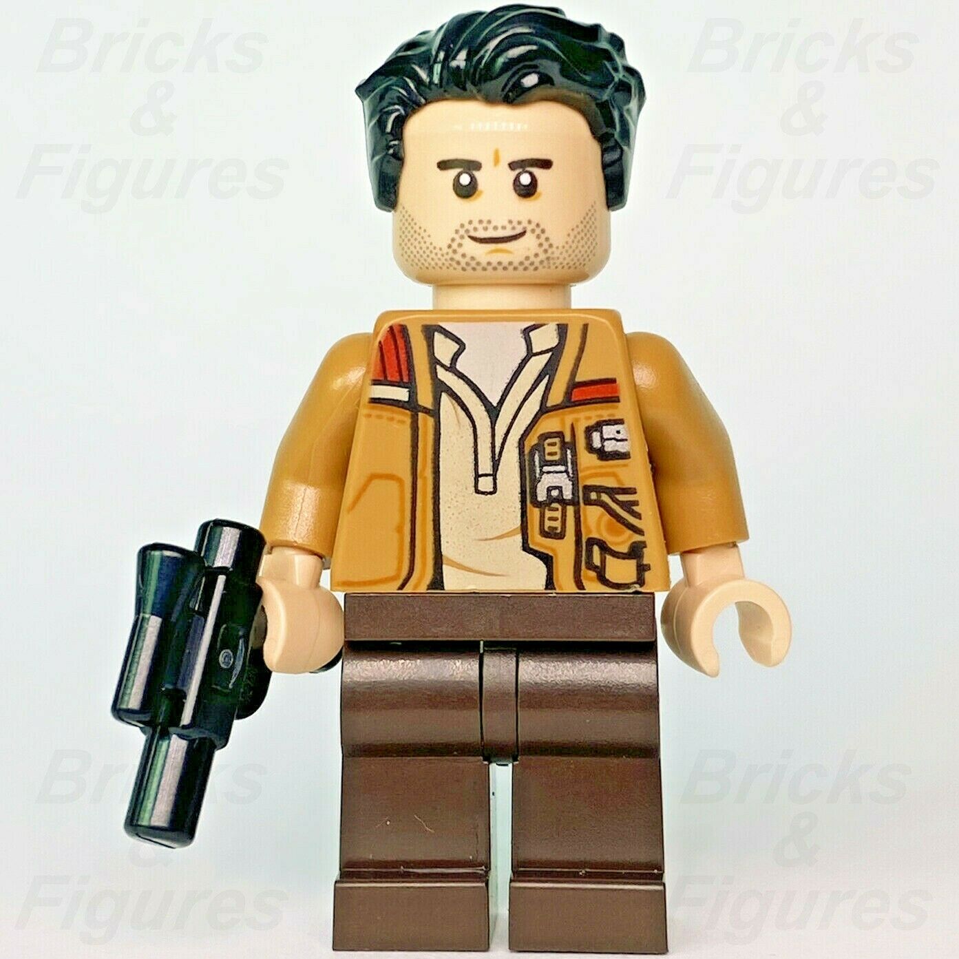 New Star Wars LEGO Poe Dameron X-Wing Pilot The Force Awakens Minifigure 75149 - Bricks & Figures