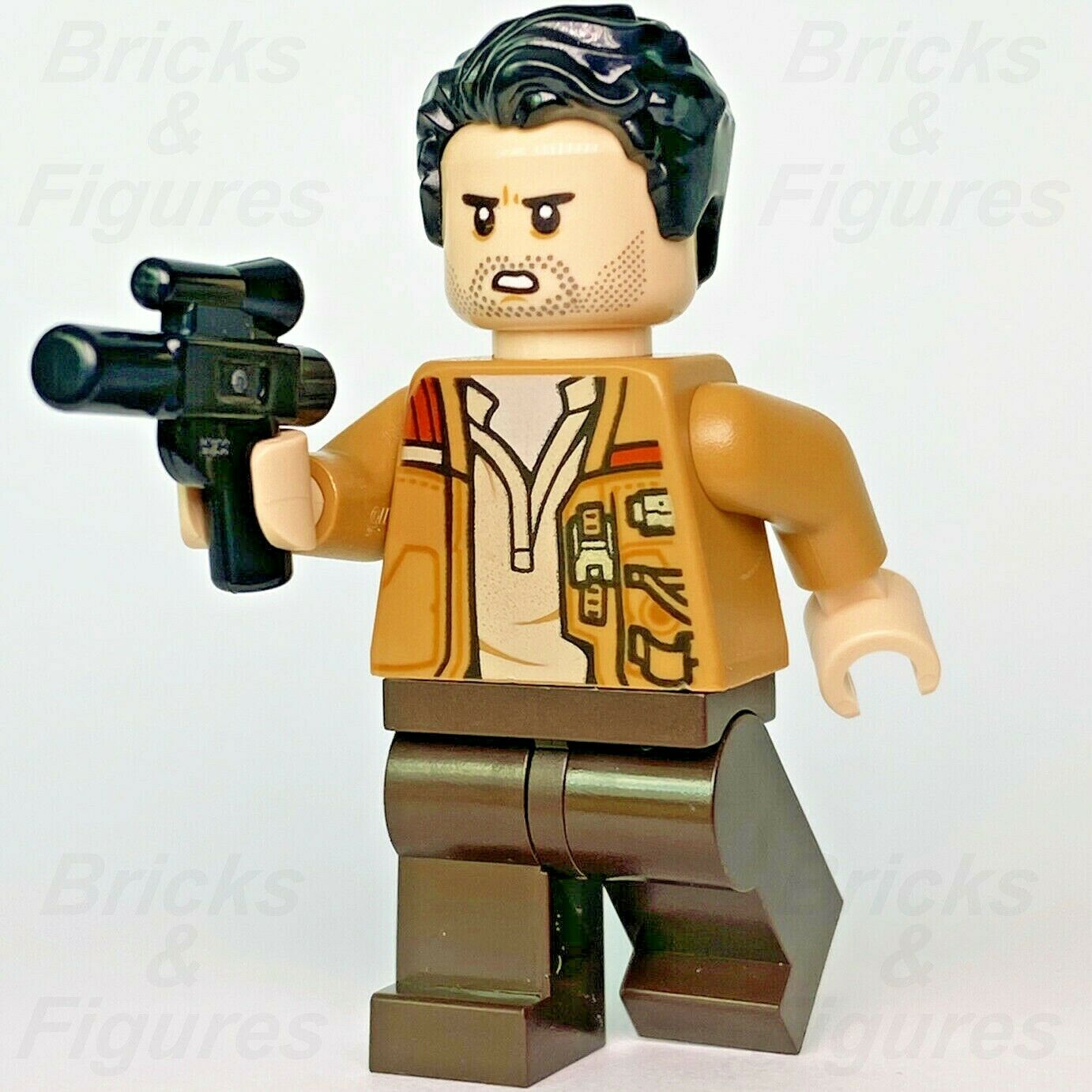 New Star Wars LEGO Poe Dameron X-Wing Pilot The Force Awakens Minifigure 75149 - Bricks & Figures