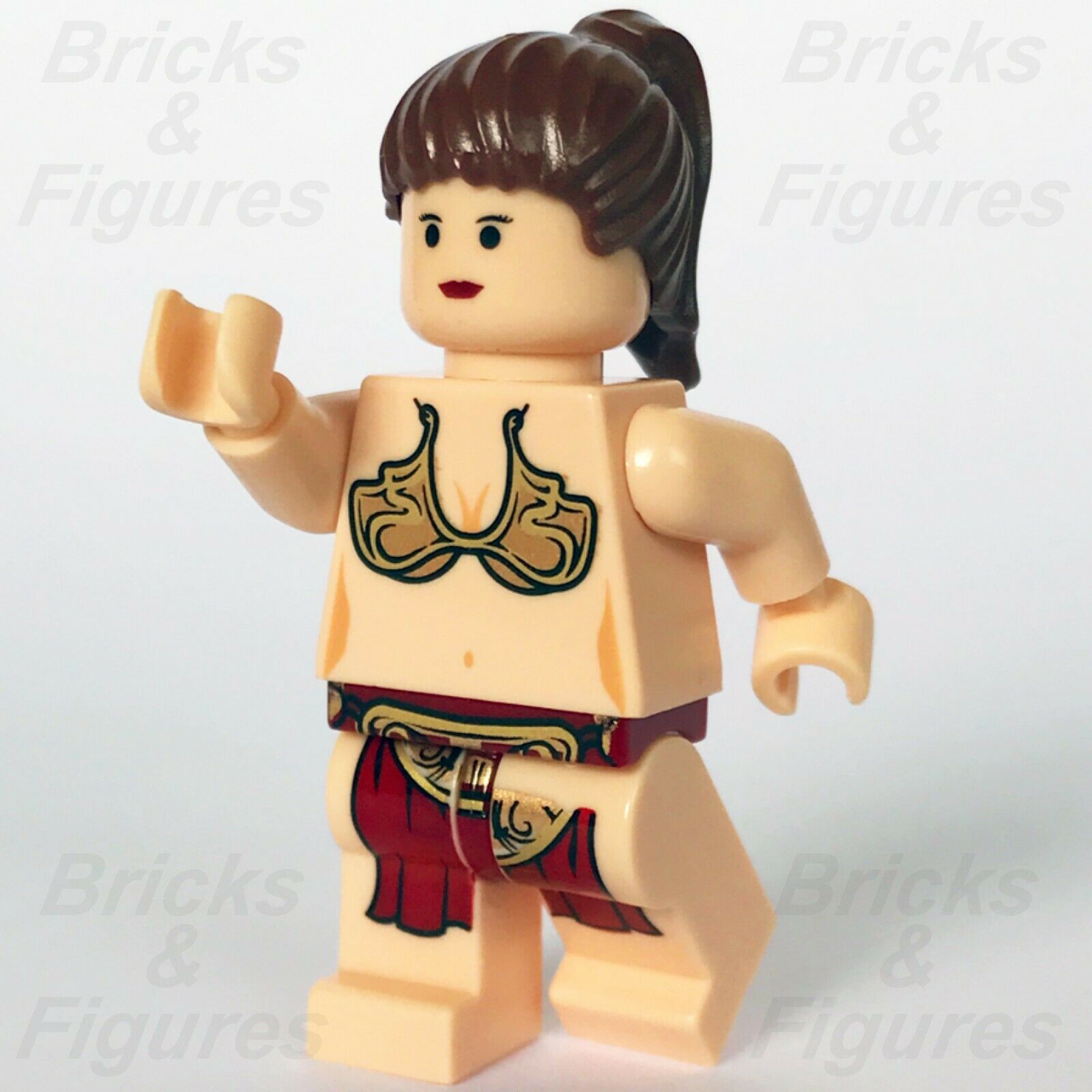New Star Wars LEGO Princess Leia Jabba the Hutt Slave Outfit Minifigure 852552 - Bricks & Figures