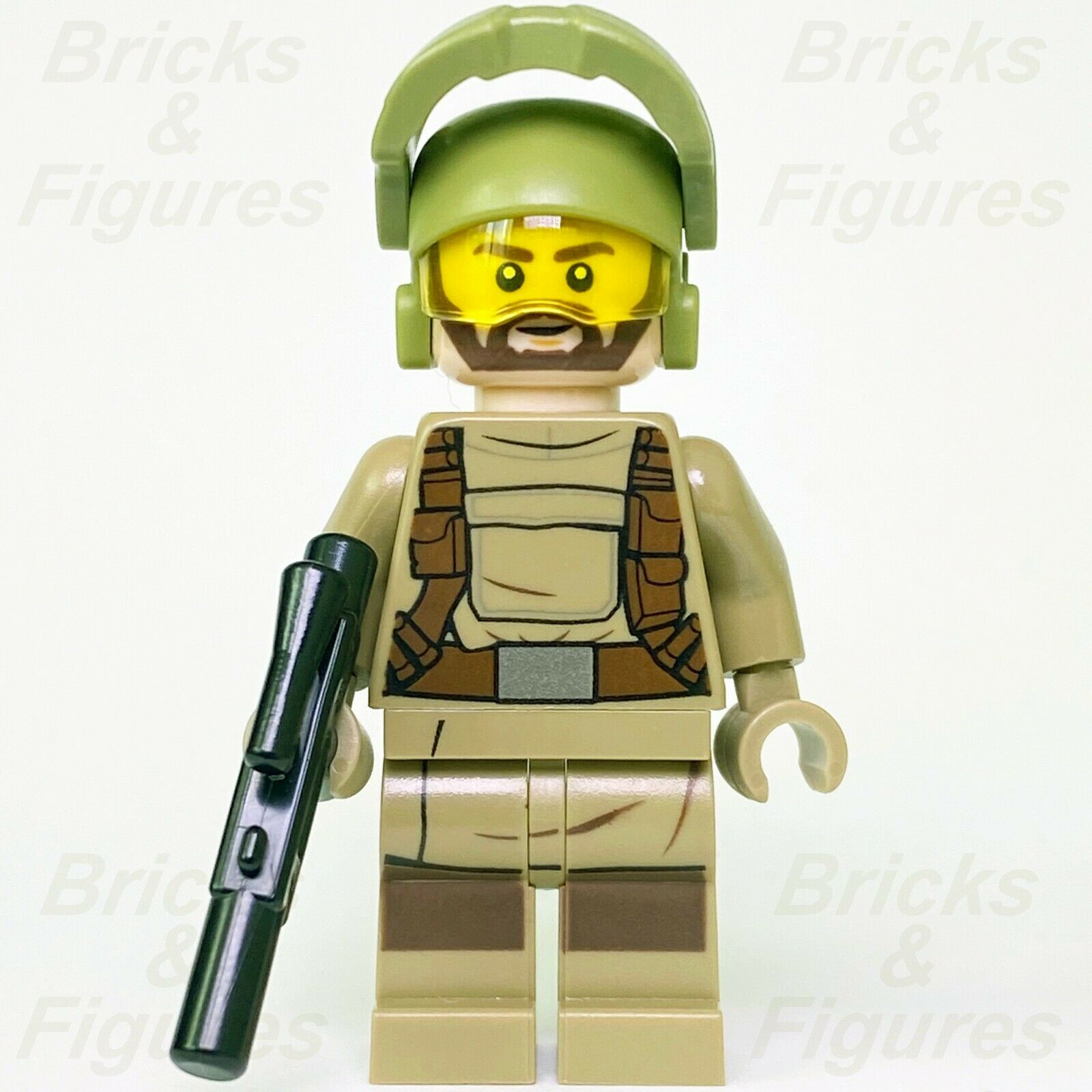 New Star Wars LEGO Resistance Trooper with Beard The Last Jedi Minifigure 75189 - Bricks & Figures