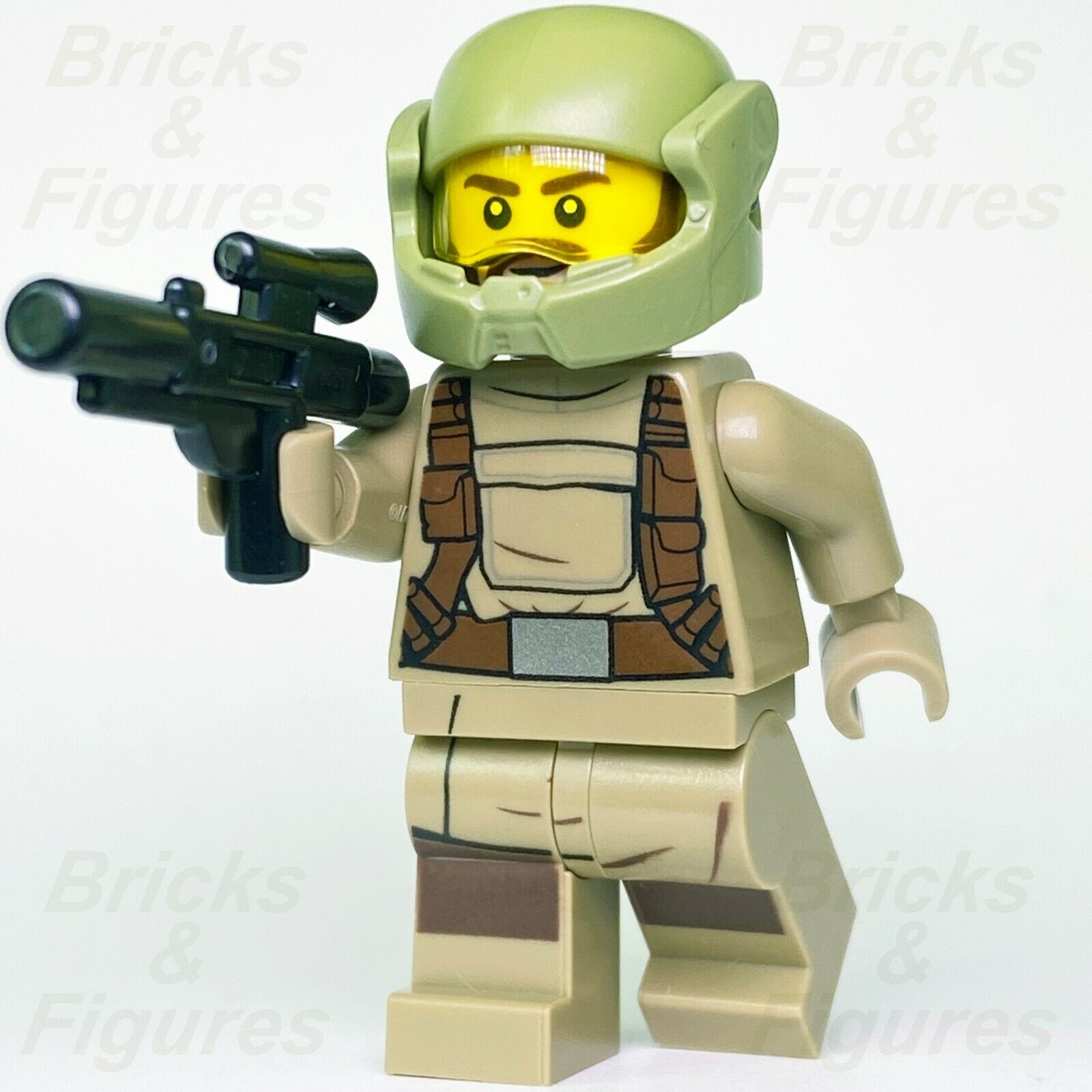 New Star Wars LEGO Resistance Trooper with Beard The Last Jedi Minifigure 75189 - Bricks & Figures