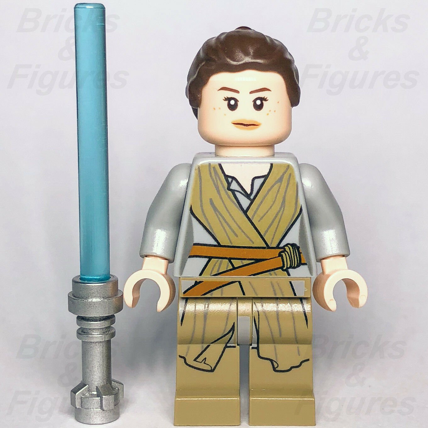 New Star Wars LEGO Rey Jedi Force Awakens Minifigure 75099 75148 75105 75192 - Bricks & Figures