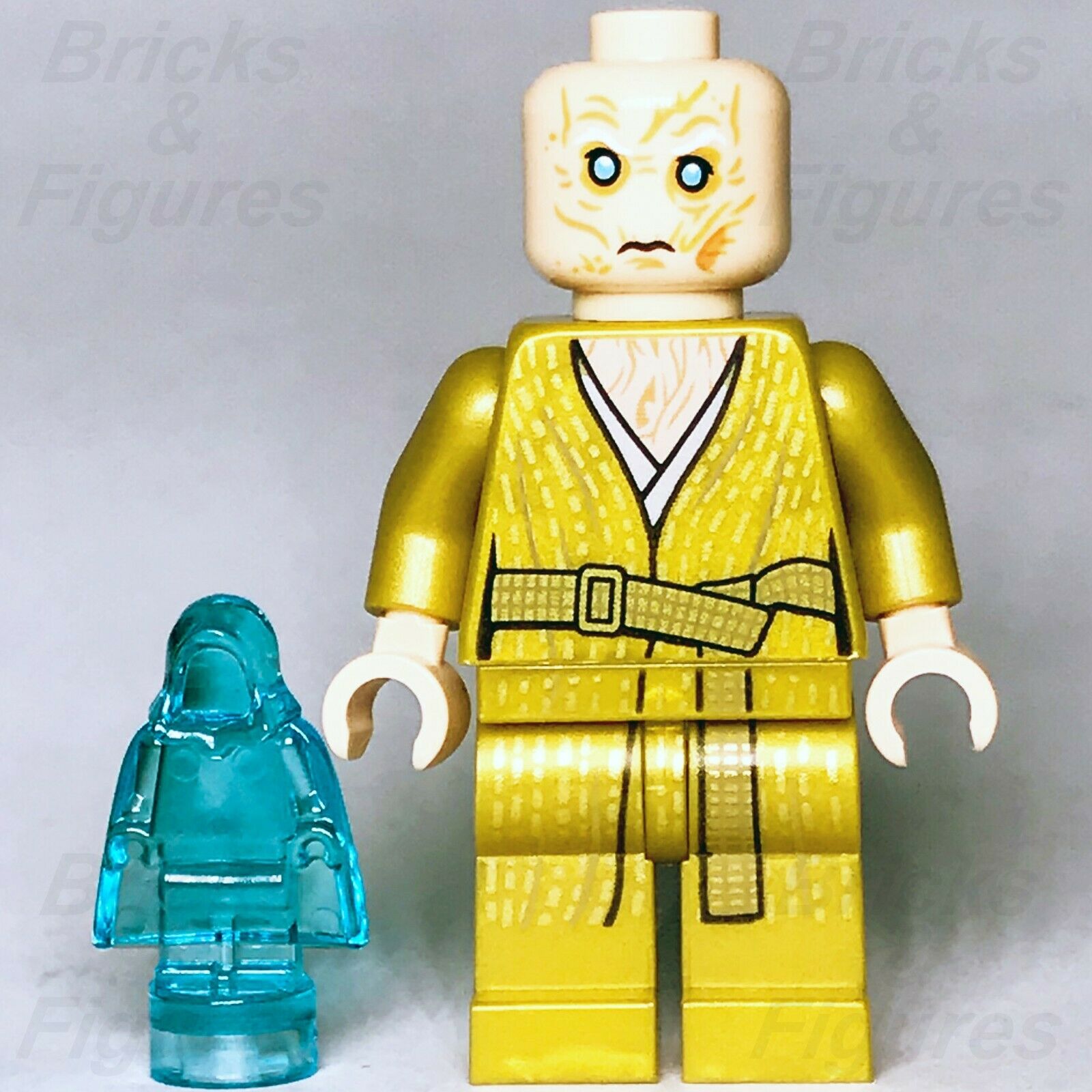 New Star Wars LEGO Supreme Leader Snoke Minifigure with Hologram 75190 75216 - Bricks & Figures