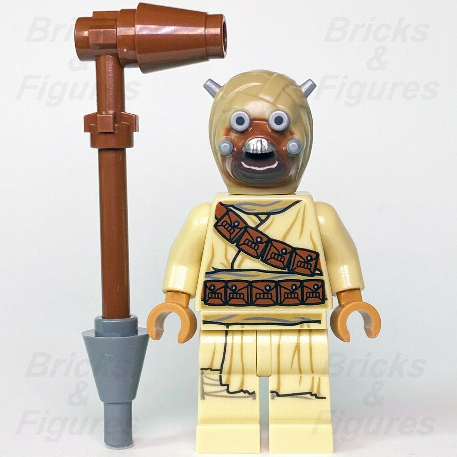 New Star Wars LEGO Tusken Raider with Head Spikes Minifigure 75270 75265 - Bricks & Figures