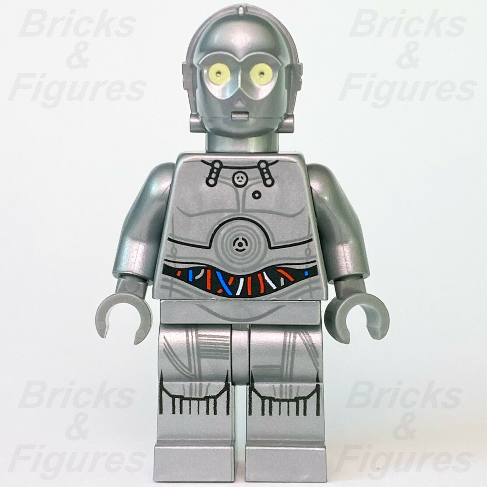 New Star Wars LEGO U-3PO Silver Protocol Droid A New Hope Minifigure 75146 - Bricks & Figures