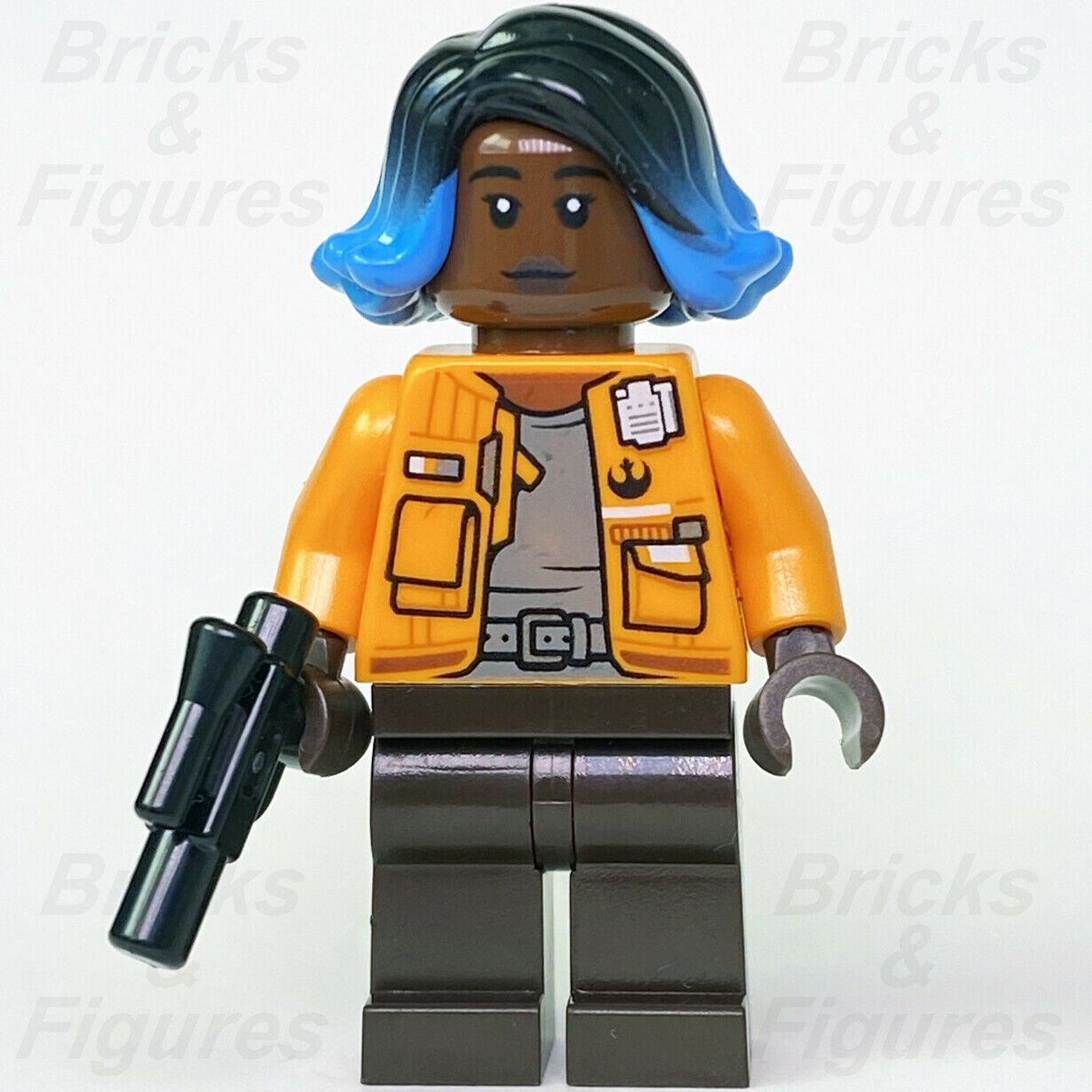 New Star Wars LEGO Vi Moradi Resistance Spy Galaxy's Edge Minifigure 75293 - Bricks & Figures