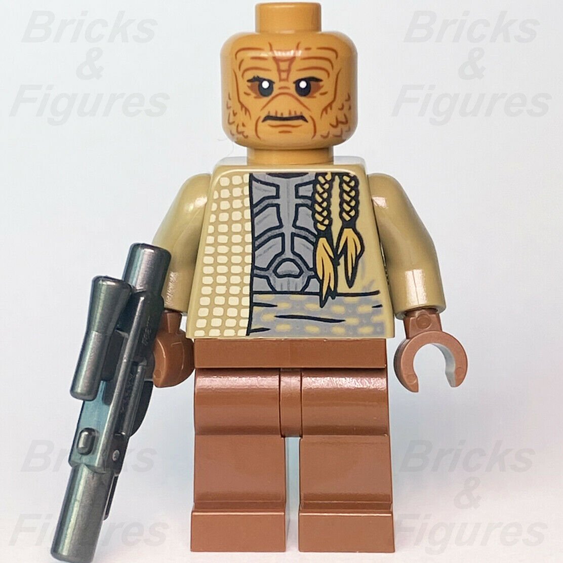 New Star Wars LEGO Weequay Guard The Book of Boba Fett Minifigure 75326 sw1197 - Bricks & Figures